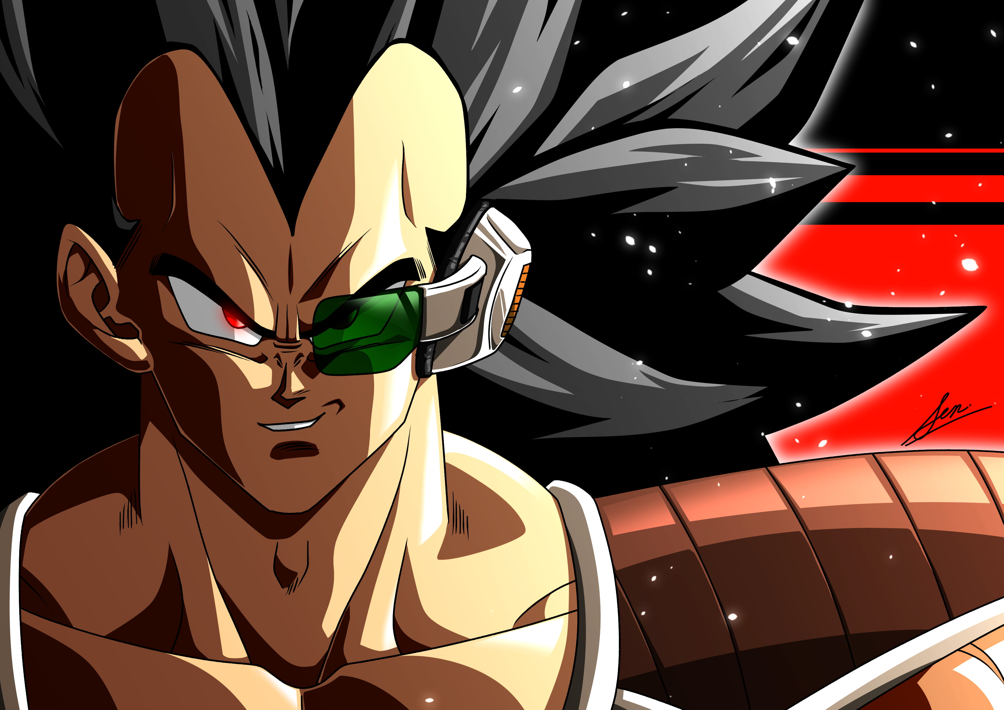 Dragon Ball, 2K, Raditz (Dragon Ball), Dragon Ball Z, Dragon Ball Z Kai, HD Wallpaper
