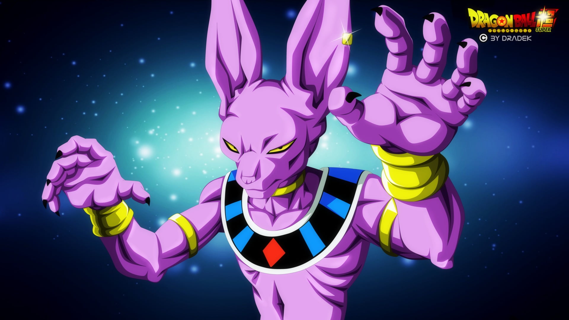 1080P, Dragon Ball Z Kai, Dragon Ball Z, Beerus (Dragon Ball), Dragon Ball, HD Wallpaper