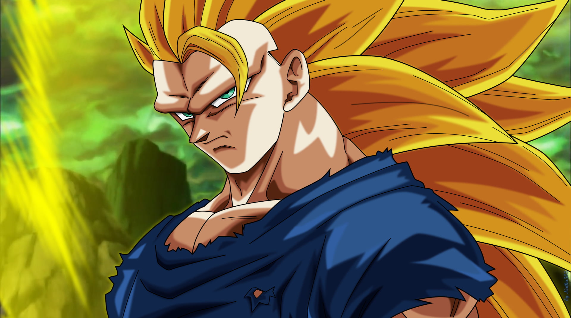 focus on foreground, young women, clothing, close-up, adult, art and craft, one person, day, Goku, nature, beautiful woman, Dragon Ball Super, standing, HD Wallpaper