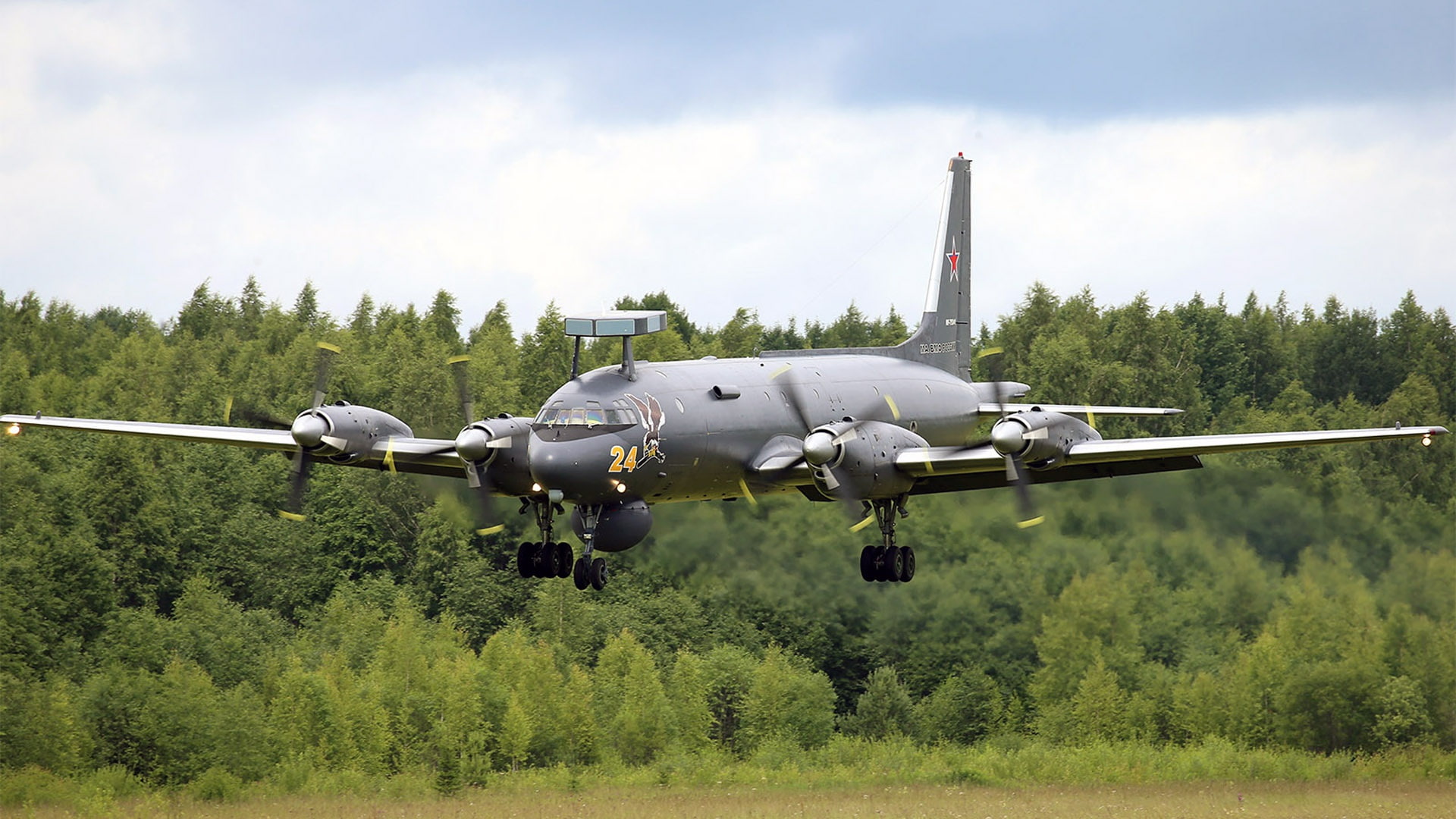 1080P, The Il-38N, Novella, Navy, The option of upgrading the Il-38, Soviet anti-submarine aircraft, Ilyushin design Bureau, HD Wallpaper
