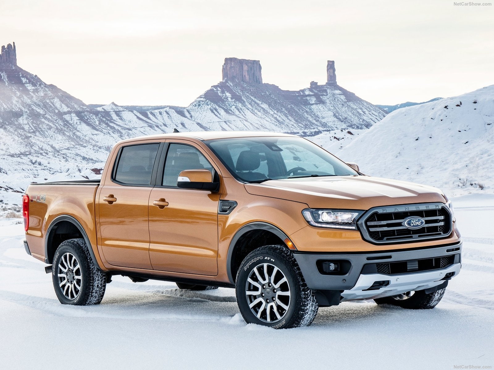 snowcapped mountain, mountain, Ford, mode of transportation, day, environment, cold temperature, scenics - nature, car, sky, Ford Ranger US Version 2019, HD Wallpaper