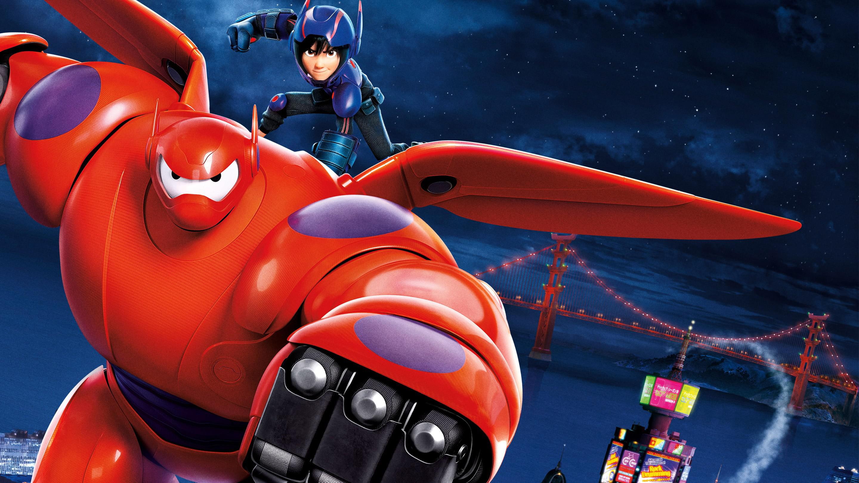 version, hollywood movies, 2K, baymax, hero, disney, movies, big, movie, 2014, hollywood, HD Wallpaper