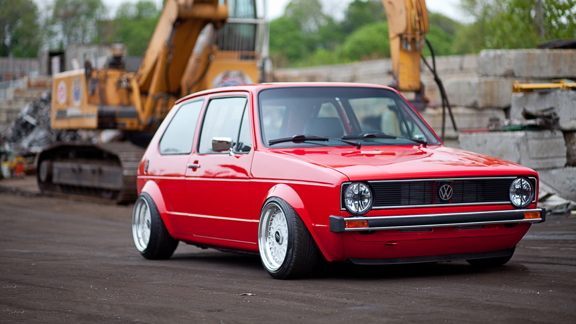 volkswagen, hd, rabbit, 1080P, cars, HD Wallpaper