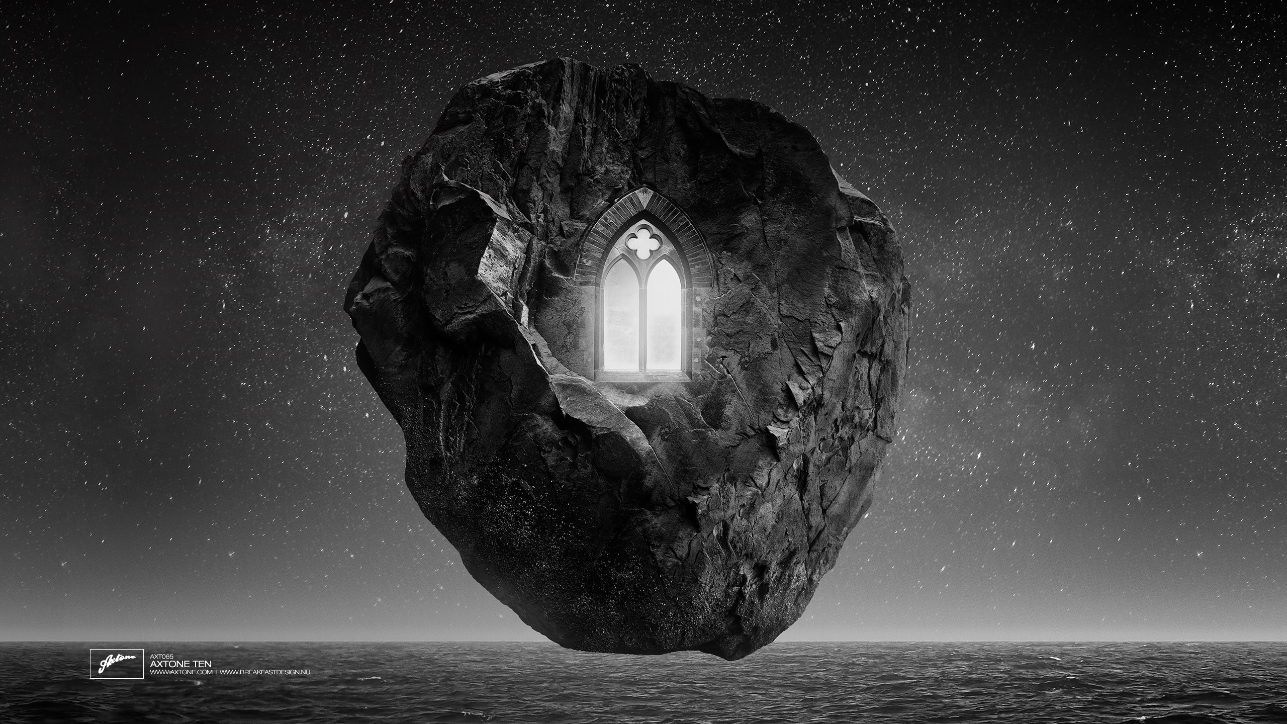 horizon, nature, built structure, digital composite, architecture, astronomy, clear sky, outdoors, land, sky, album covers, scenics - nature, star - space, HD Wallpaper