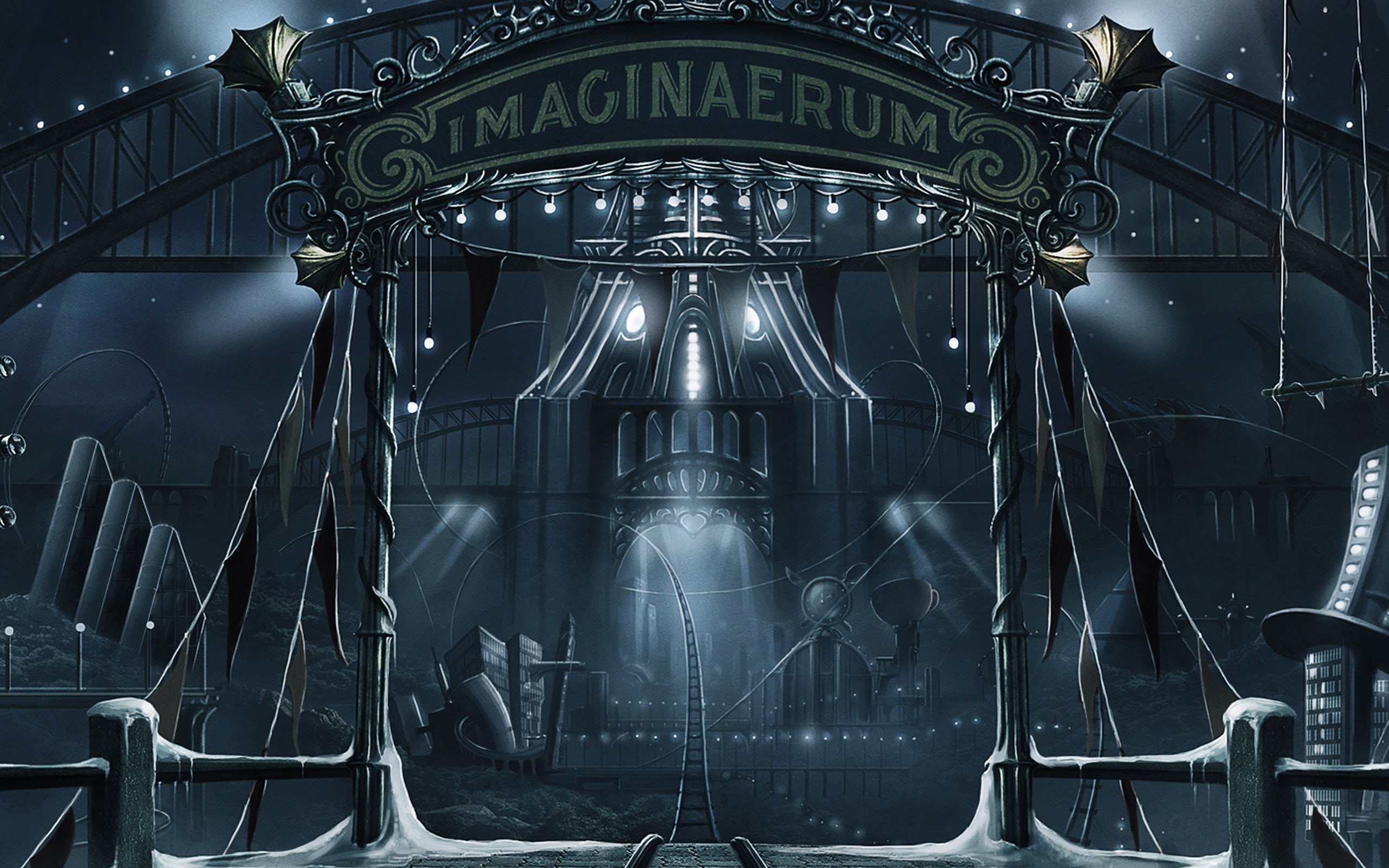 Nightwish, Imaginaerum, 2K, amusement Park, HD Wallpaper