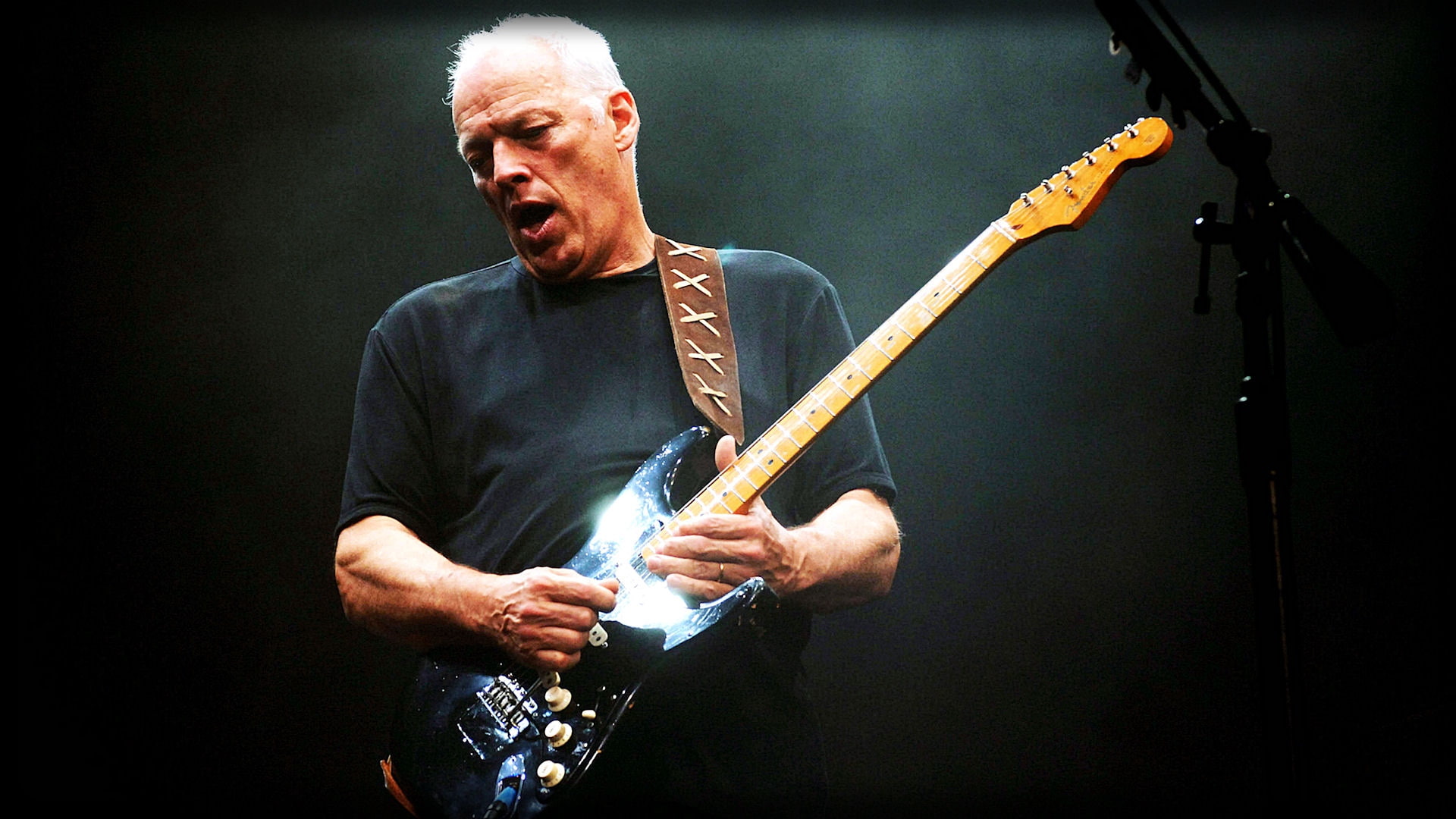 1080P, old, guitar, play, david gilmour, grey-haired, HD Wallpaper