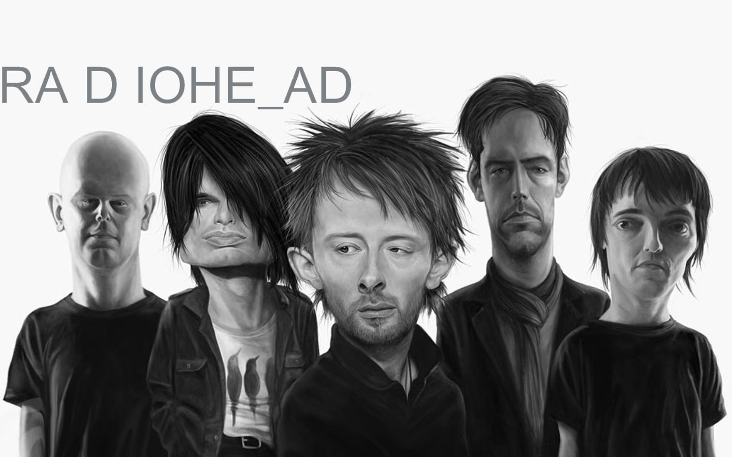 radiohead, yorke, music, tom, 720P, HD Wallpaper