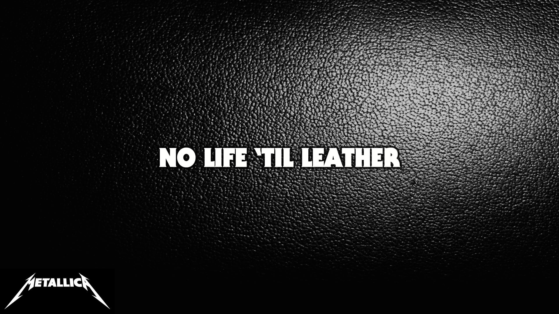 metal, heavy metal, technology, 1080P, single word, transportation, information sign, arrow symbol, leather, Metallica , textured, black color, message, HD Wallpaper