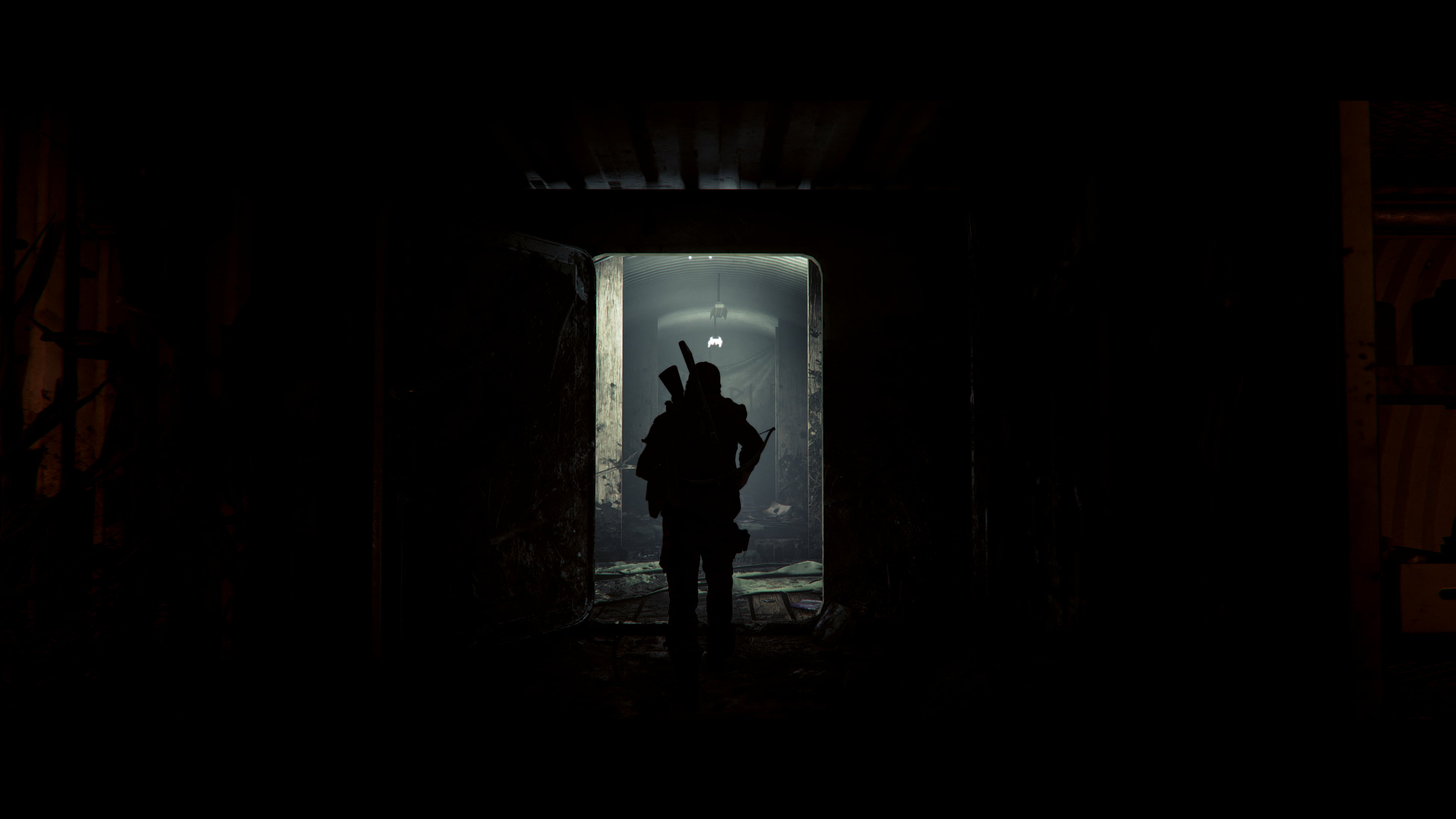 dark background, 4K, screen shot, Deacon St John, Days Gone, video games, HD Wallpaper