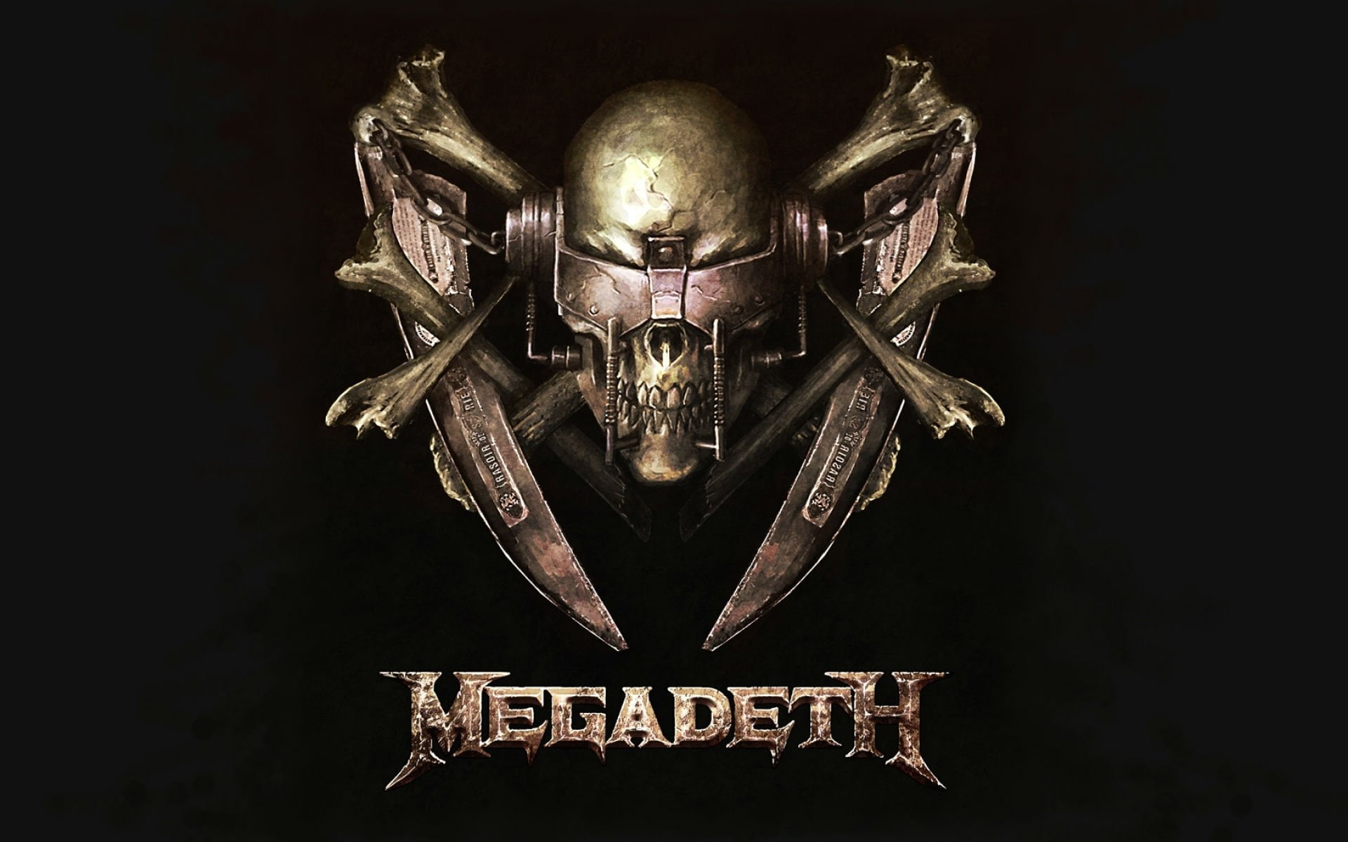 megadeth, poster, heavy, dark, 1080P, metal, skull, thrash, HD Wallpaper
