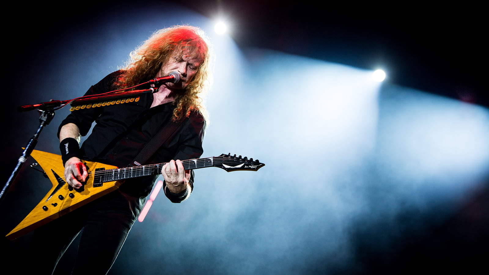 Dave Mustaine, 720P, musician, guitarist, HD Wallpaper