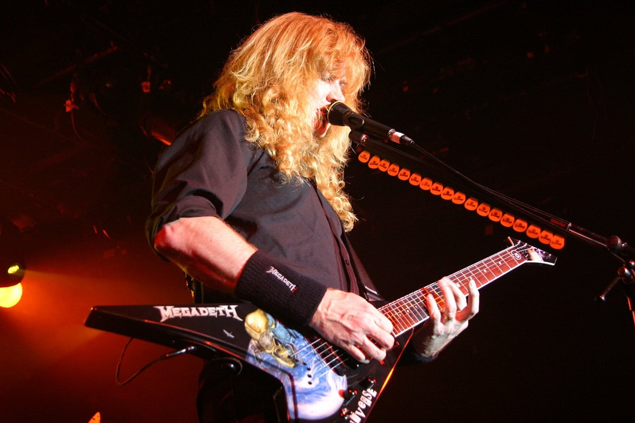 720P, musician, guitarist, Dave Mustaine, HD Wallpaper