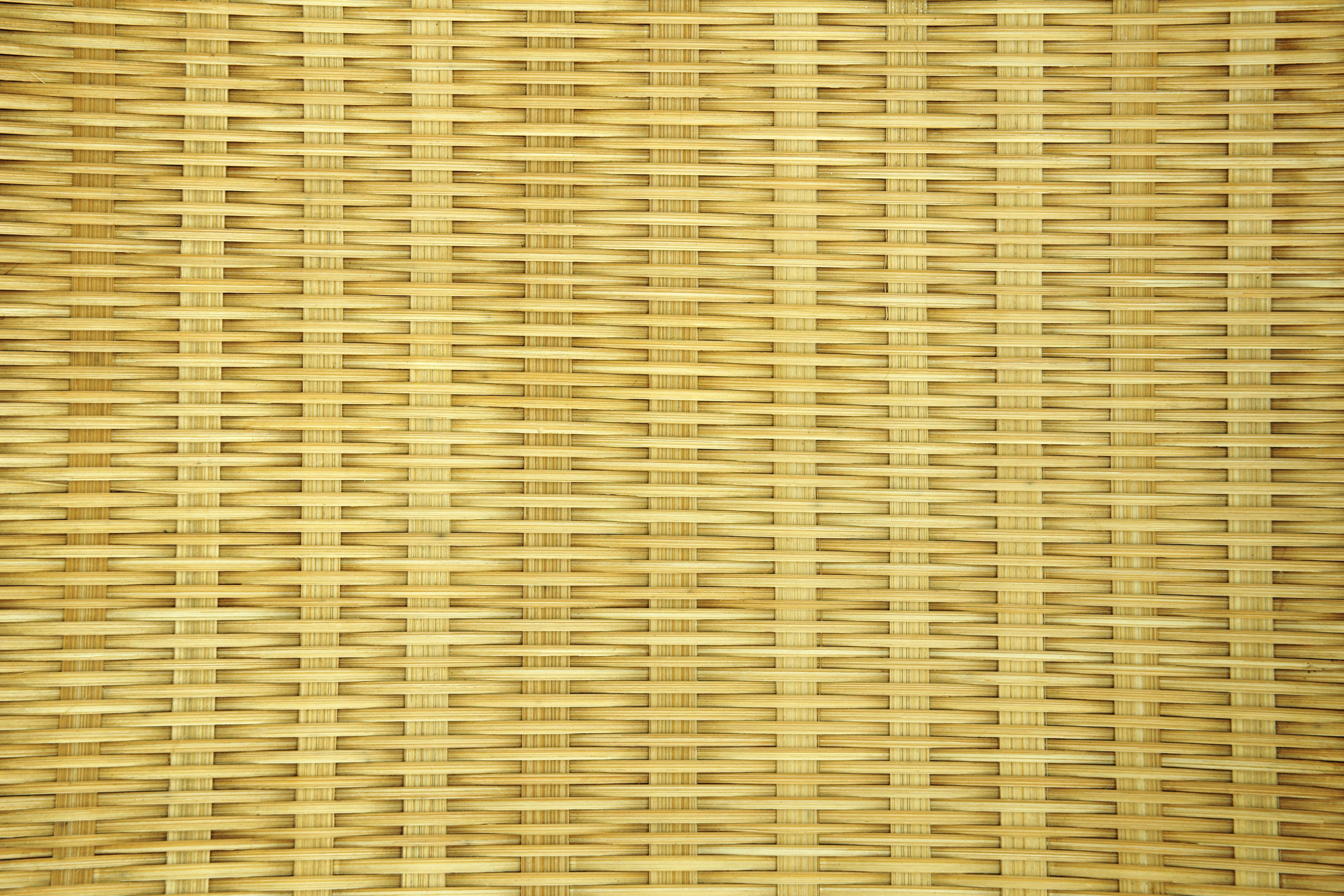 studio shot, surface, wicker, nature, woven, backgrounds, repetition, bamboo - Material, textile, wood - material, yellow, texture, basket, bamboo, craft, HD Wallpaper