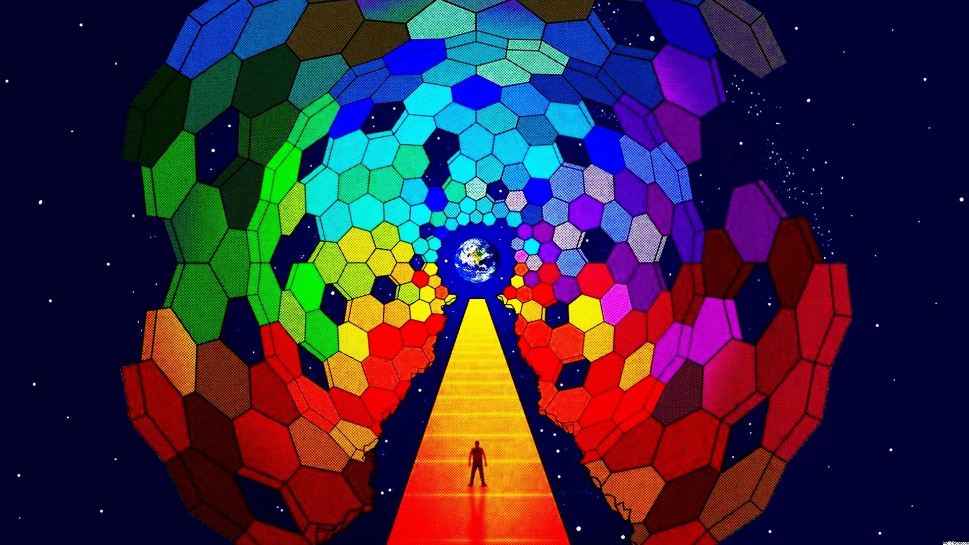 psychedelic, Muse, 1080P, HD Wallpaper