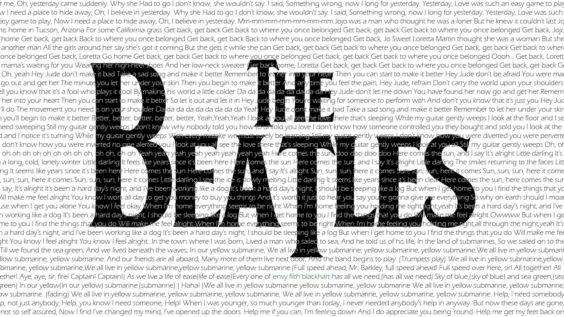 Band (Music), The Beatles, 1080P, HD Wallpaper