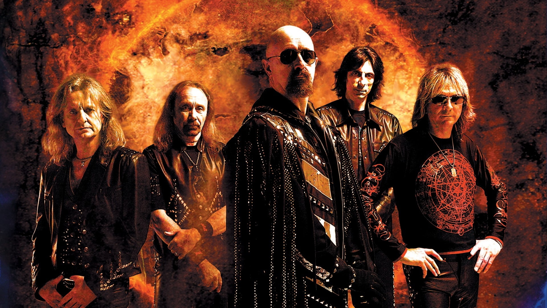 graphics, 1080P, band, priest, judas, HD Wallpaper