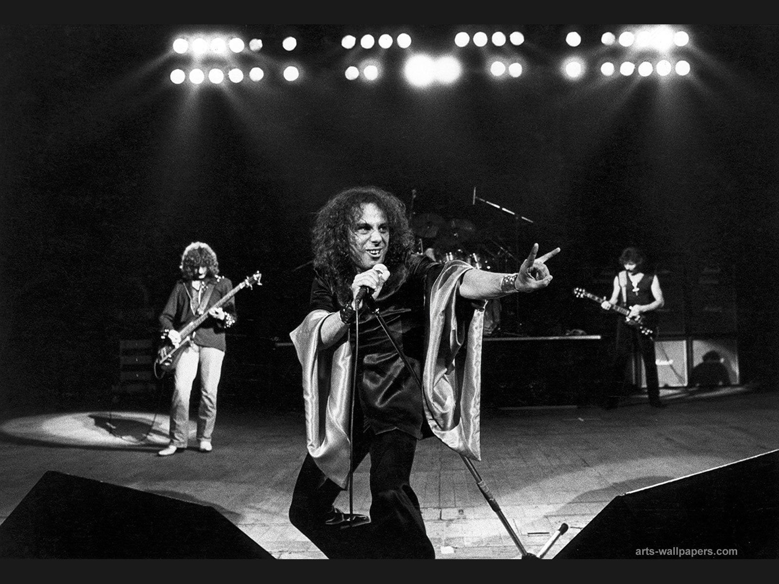 metal, 720P, heavy, concert, james, sabbath, ronnie, dio, black, singer, HD Wallpaper