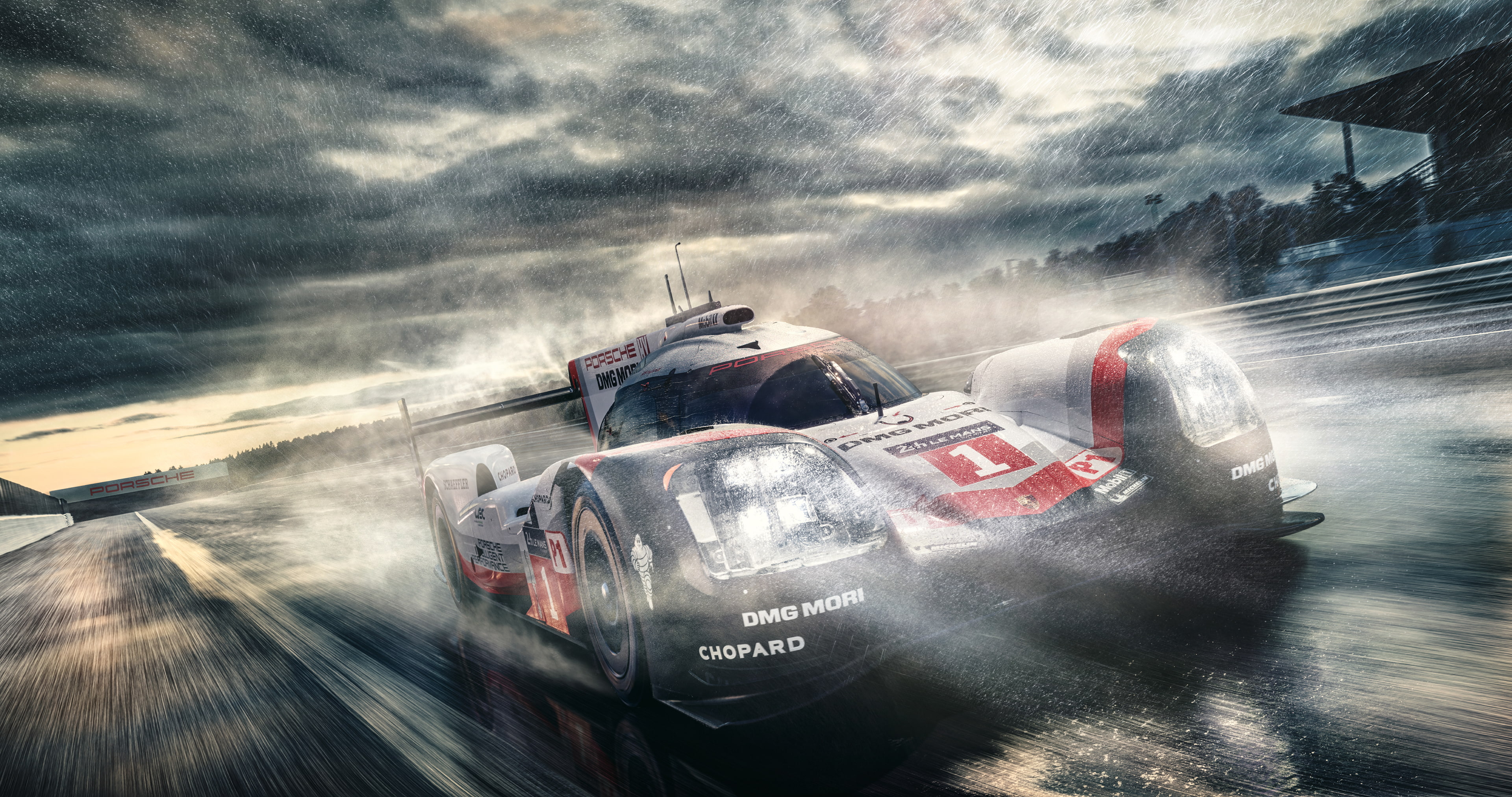 4K, Porsche 919 Hybrid, 4K, HD Wallpaper