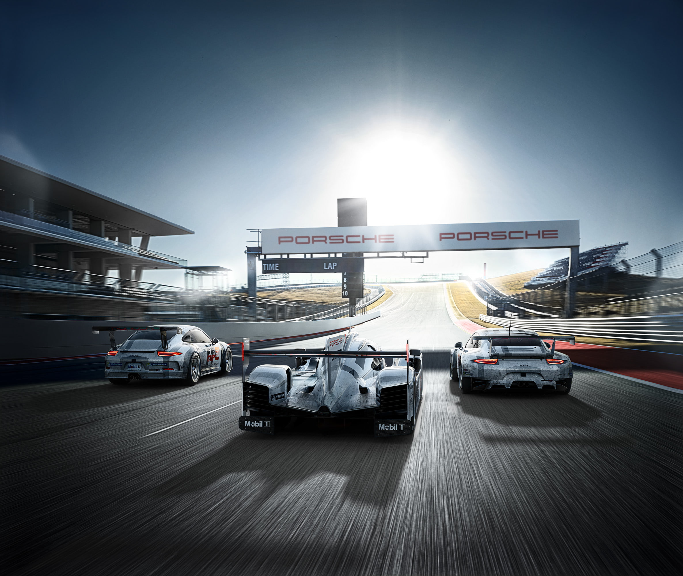 Porsche 919 Hybrid Le Mans, 1080P, Porsche 911 RSR, Porsche 911 GT3 Cup, Racing cars, HD Wallpaper