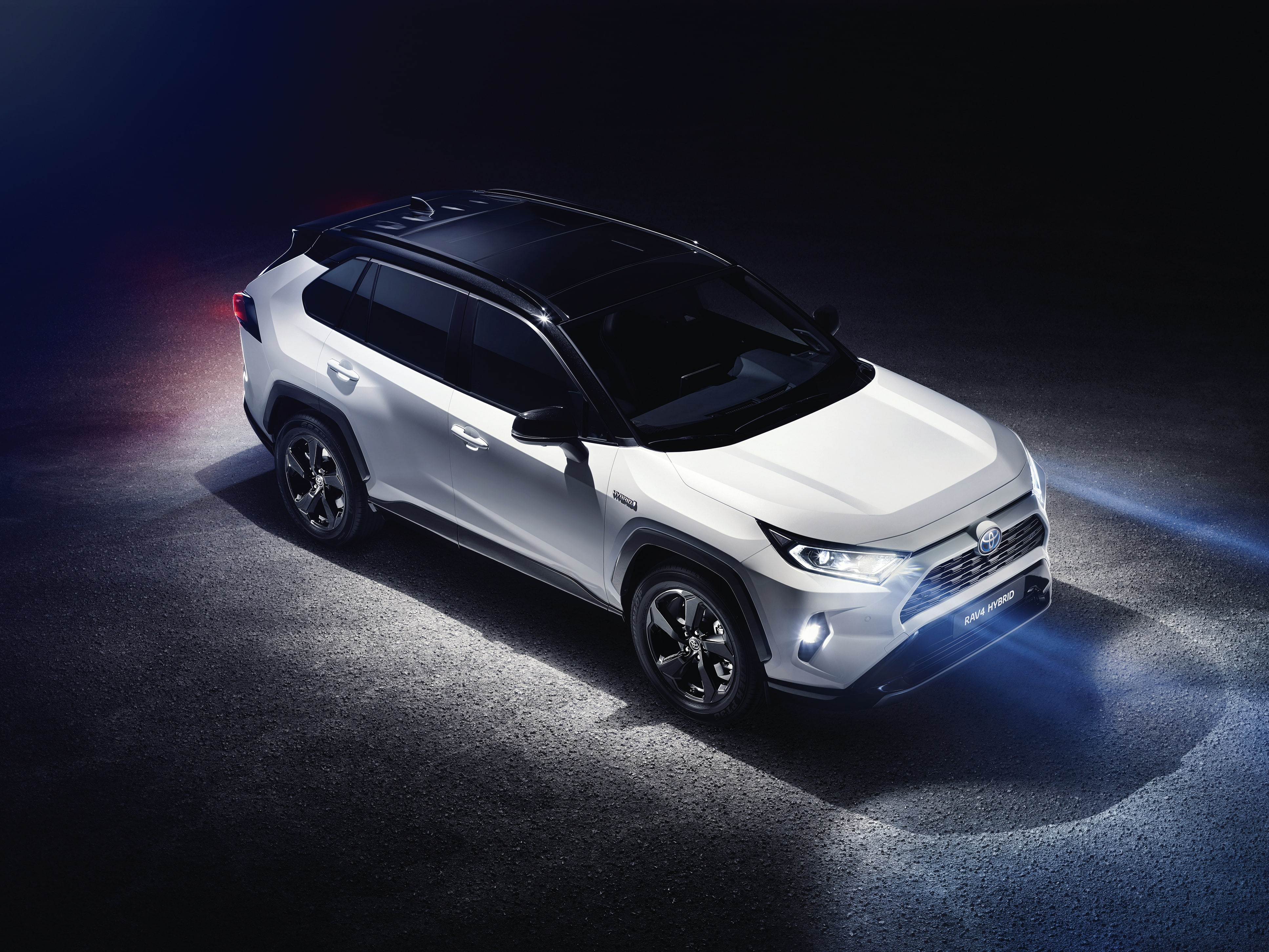 Toyota RAV4 Hybrid, 2019, 4K, 4K, HD Wallpaper