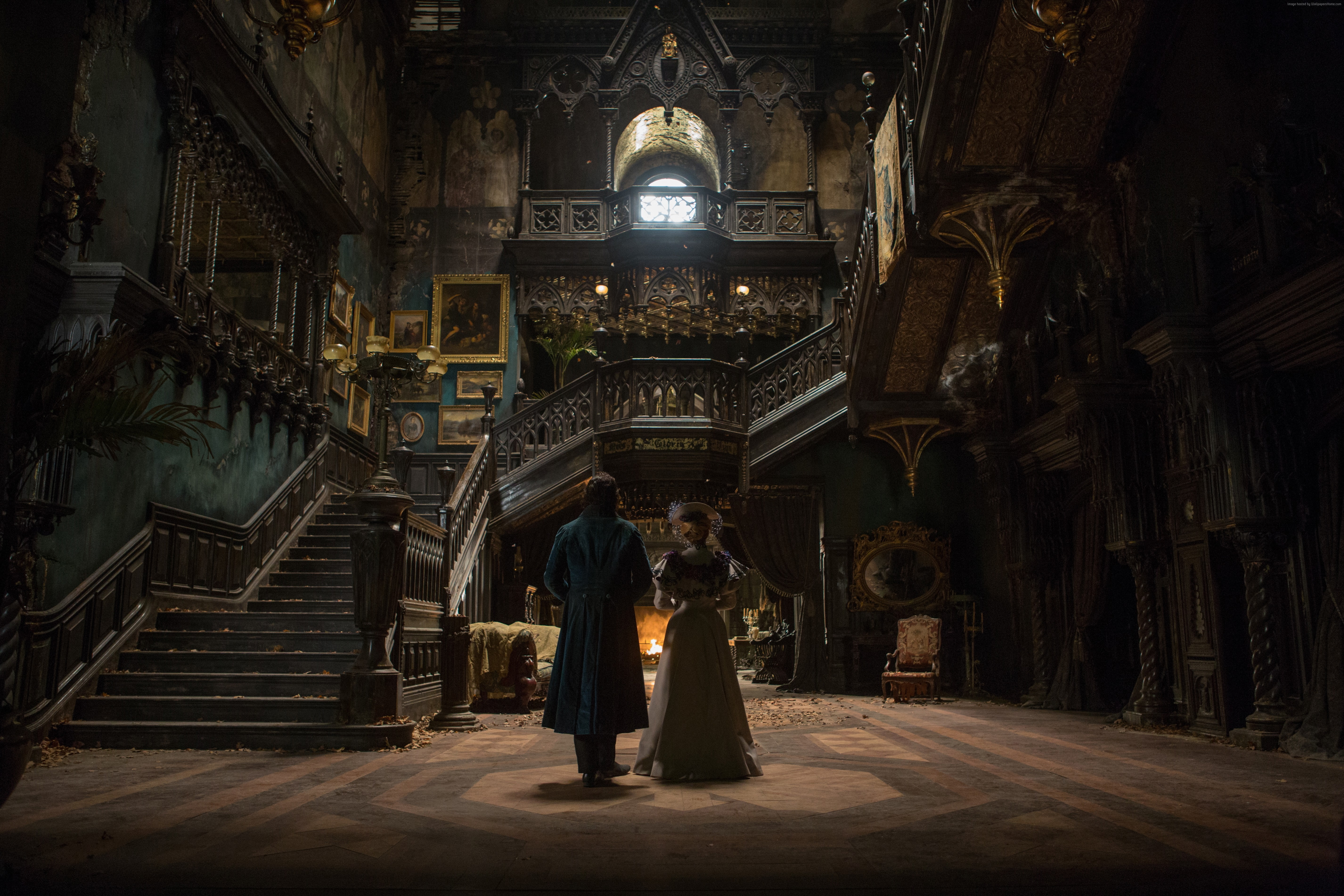5K, Crimson Peak, movie, Tom Hiddleston, Mia Wasikowska, HD Wallpaper