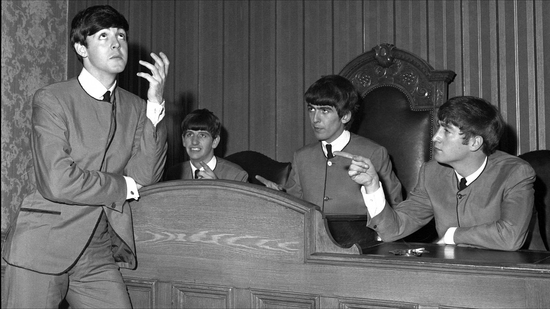 1080P, Ringo Starr, The Beatles, John Lennon, George Harrison, Paul McCartney, HD Wallpaper