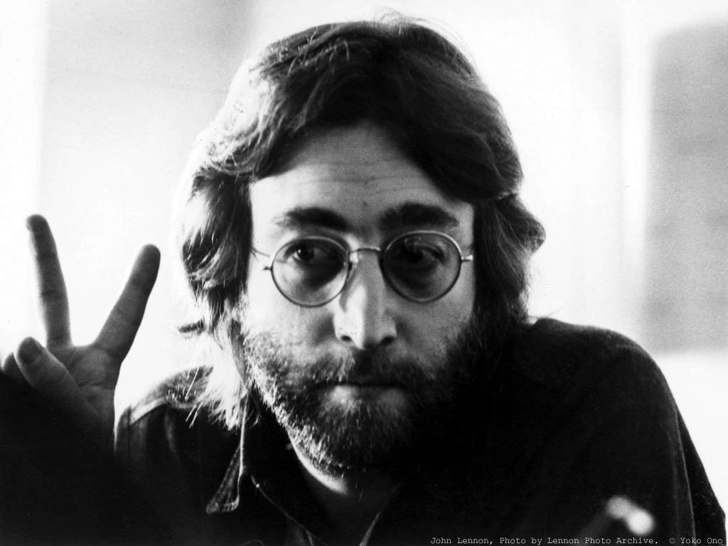 legend, 480P, John Lennon, musician, monochrome, HD Wallpaper