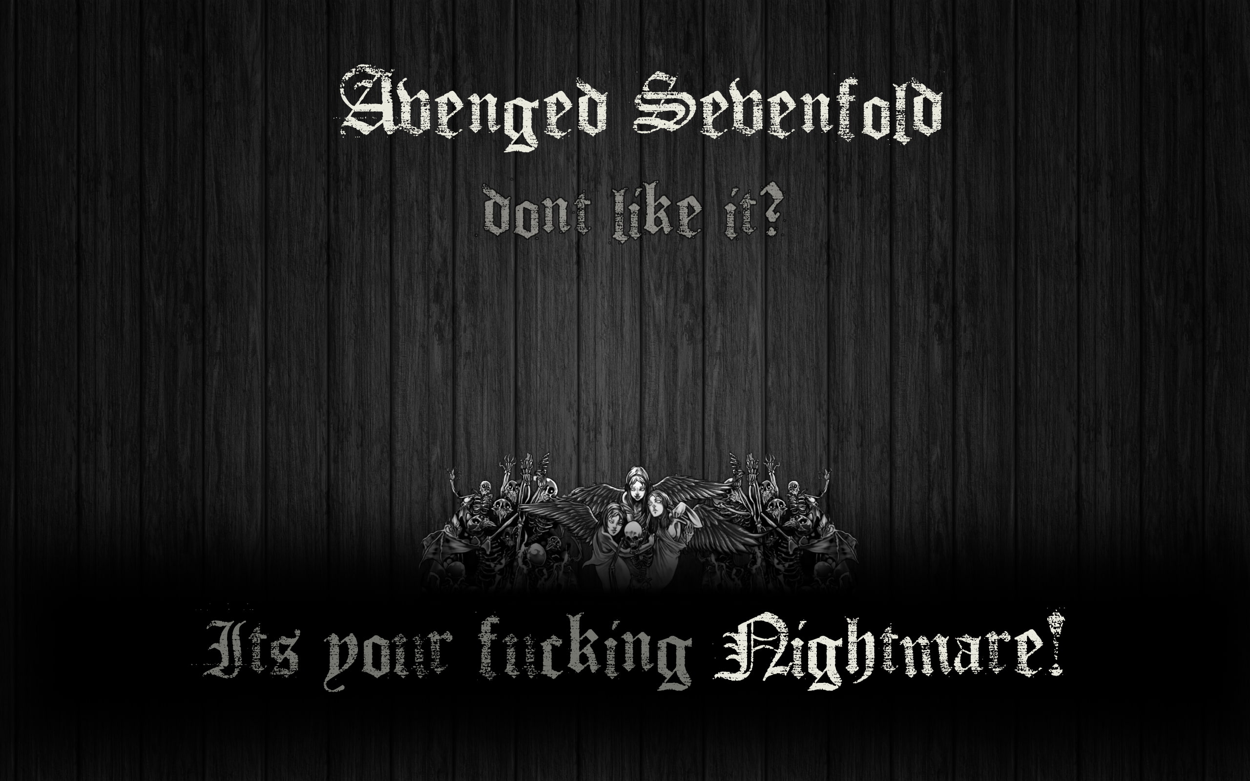 avenged Sevenfold, music, artist, band, a7X, rock, 2K, HD Wallpaper