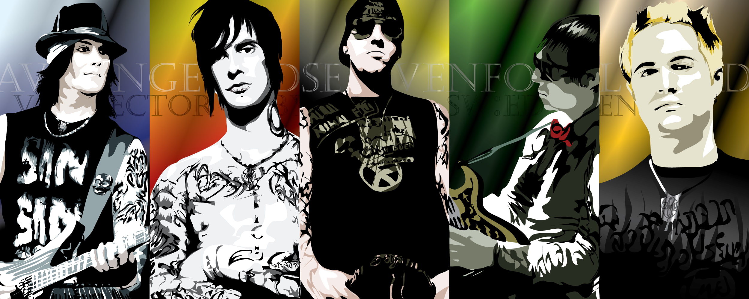 1080P, metal, sevenfold, avenged, rock, heavy, HD Wallpaper