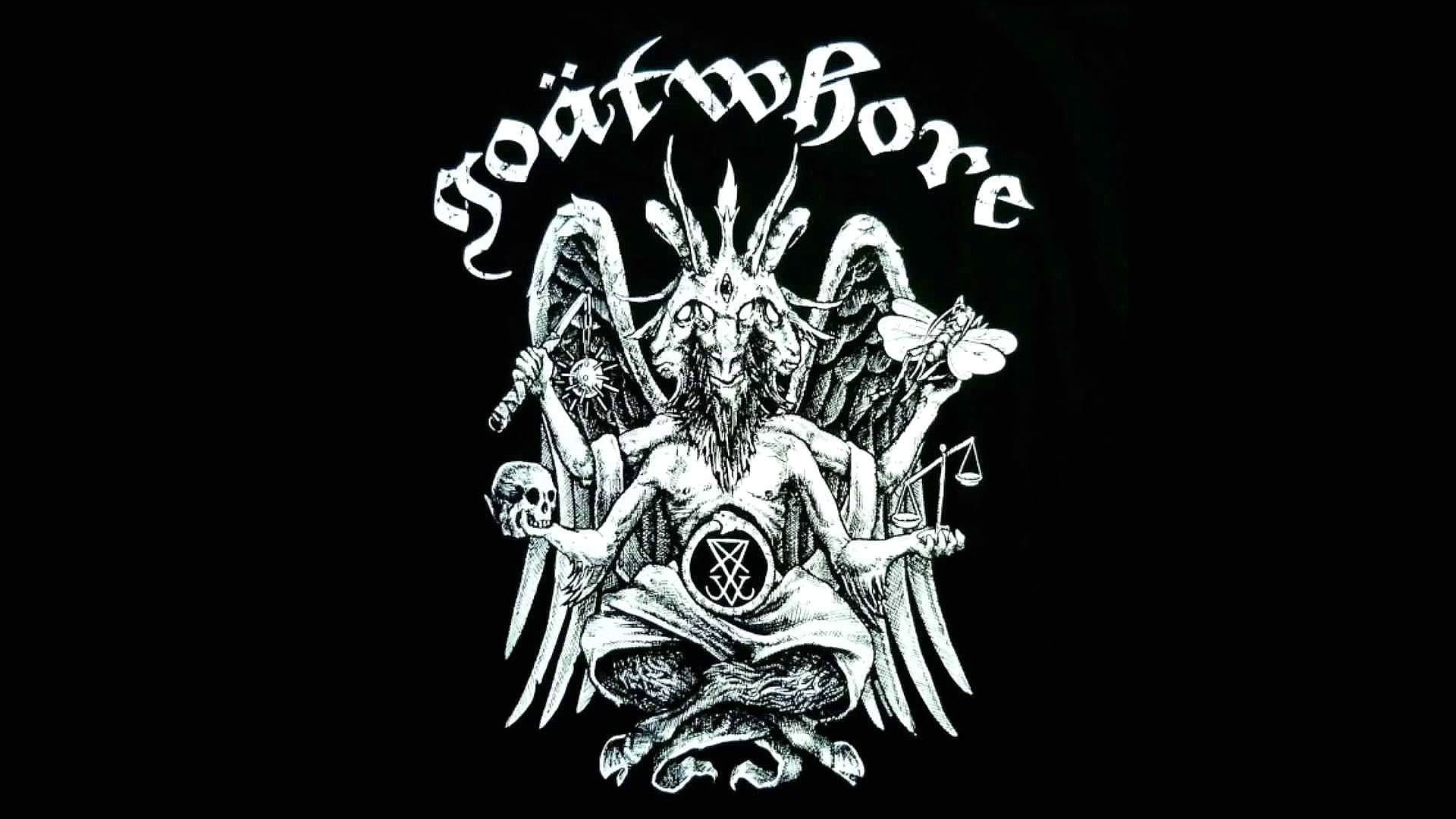 black, poster, Dark, Metal, heavy, Evil, goatwhore, reaper, death, Thrash, 1080P, skull, HD Wallpaper