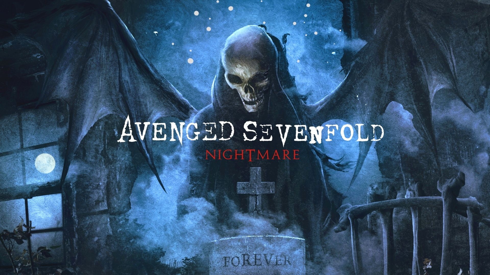 rock, dark, heavy, avenged, sevenfold, metal, 1080P, HD Wallpaper