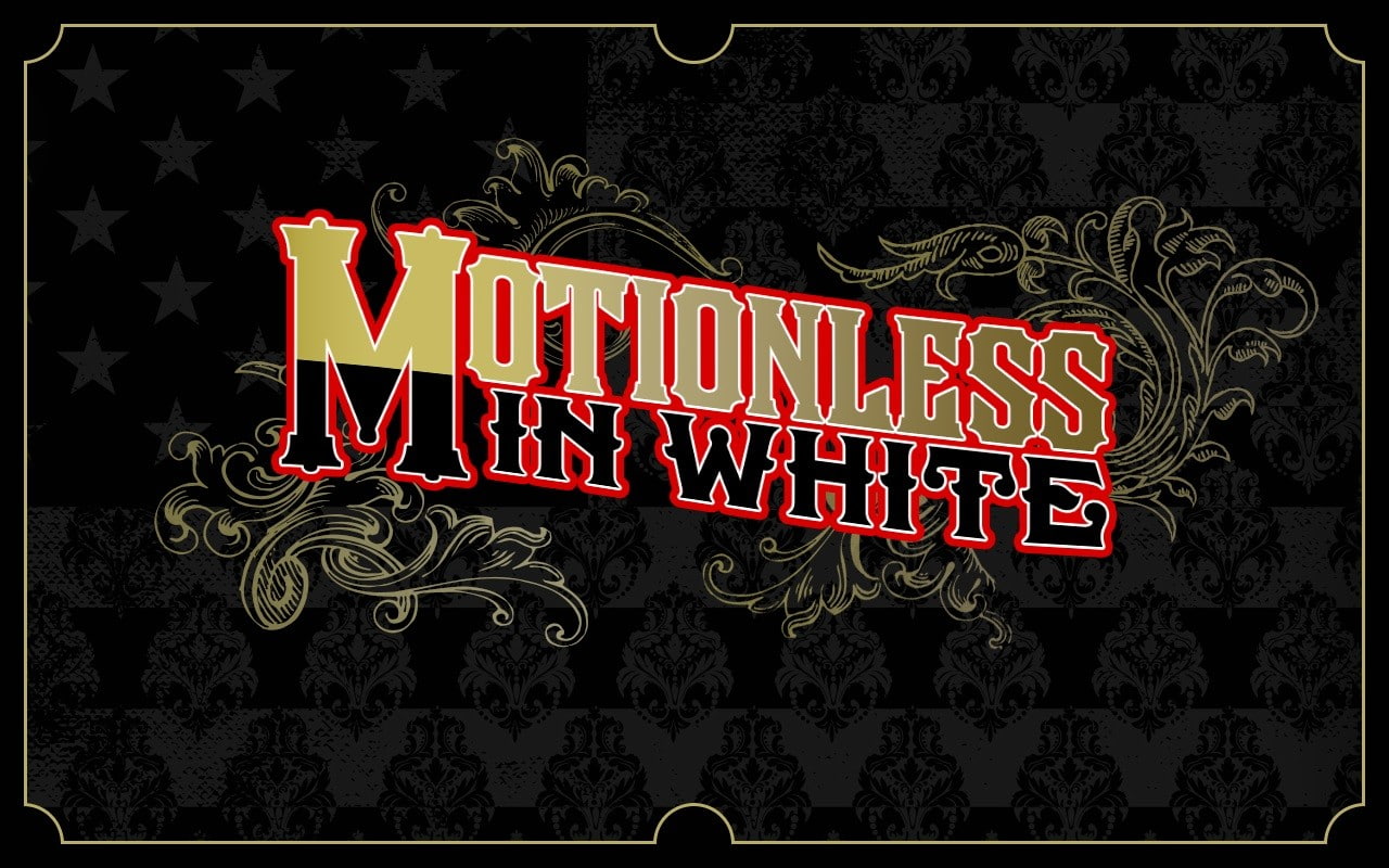 red, Metalcore, night, auto post production filter, transfer print, information sign, information, outdoors, neon, script, no people, board, Motionless In White, HD Wallpaper