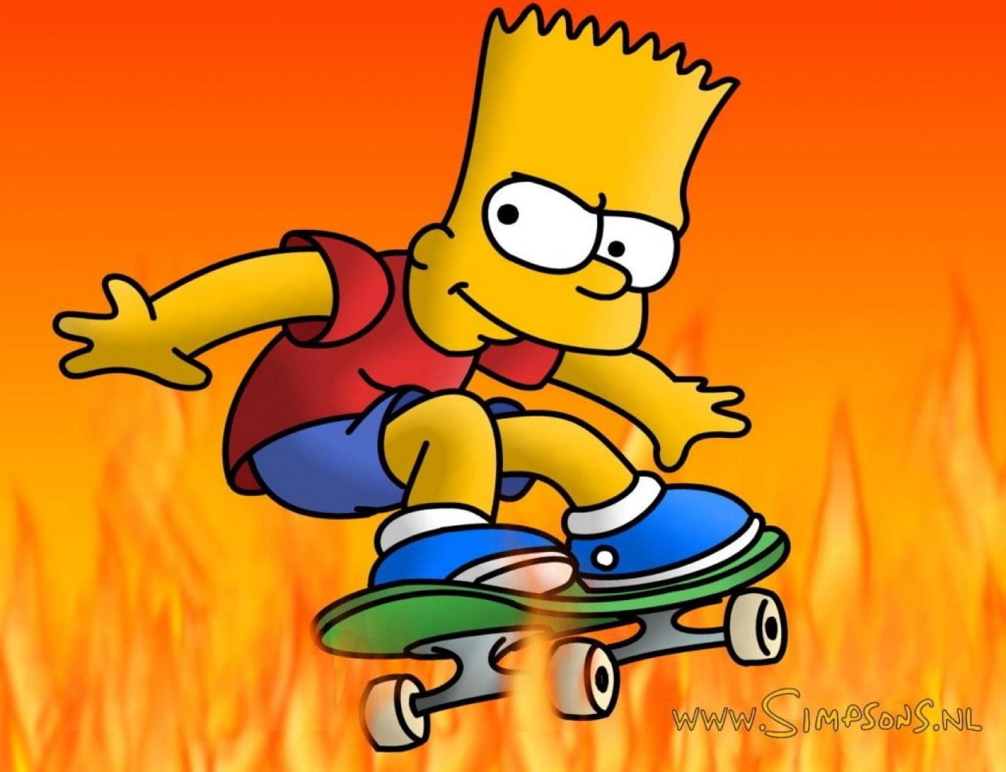 Bart Simpson, 720P, The Simpsons, HD Wallpaper