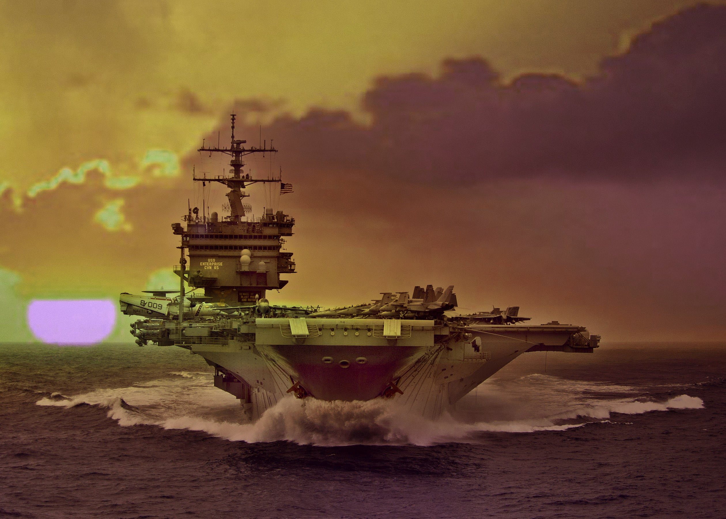no people, transportation, mode of transportation, carrier, 1080P, nature, travel, nautical vessel, gray, sky, sunset, dusk, ship, aircraft, fuel and power generation, HD Wallpaper
