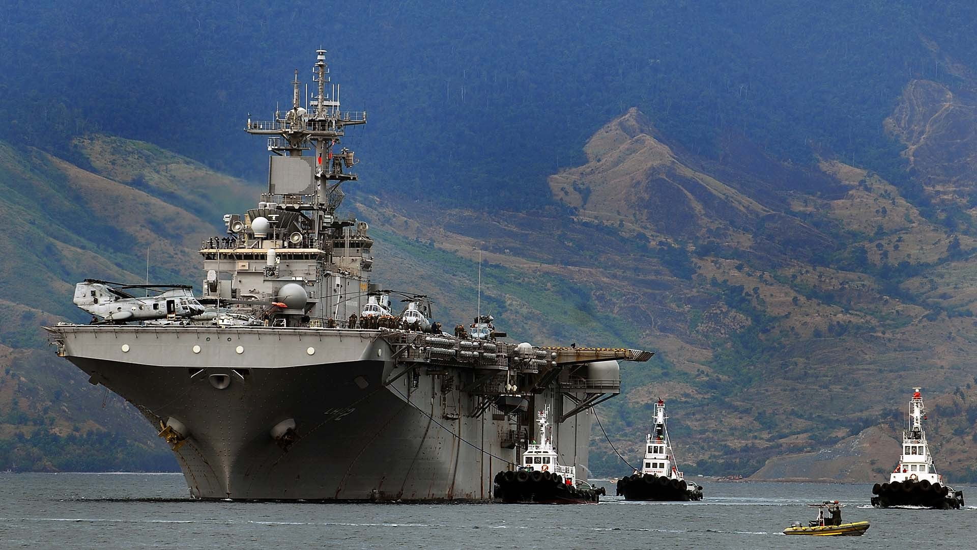 navy, mode of transportation, shipping, day, ship, sea, boats, military, industry, aircraft carrier, outdoors, white, transportation, freight transportation, HD Wallpaper