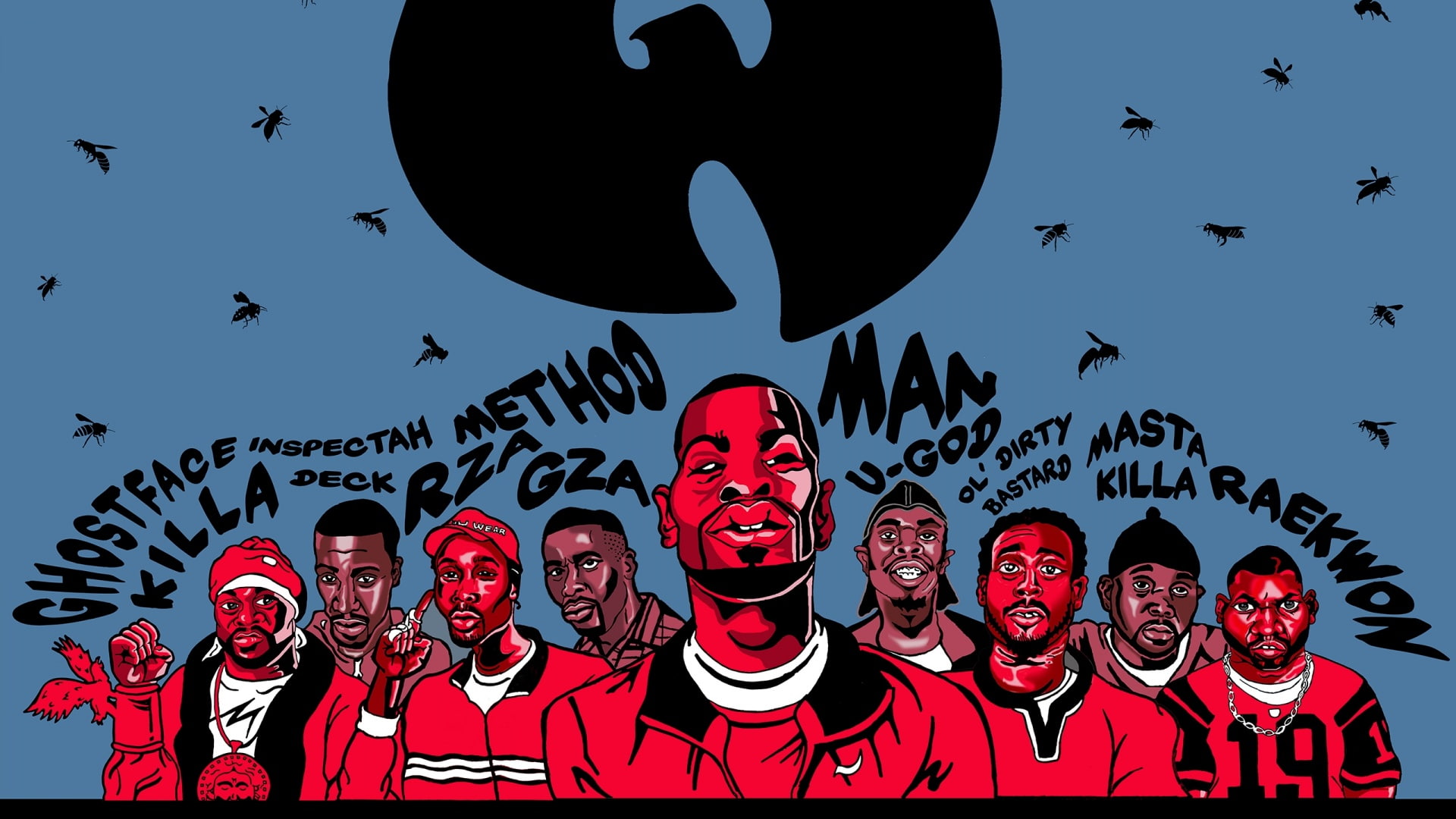 gangsta, wu tang, hop, 1080P, clan, rap, hip, HD Wallpaper