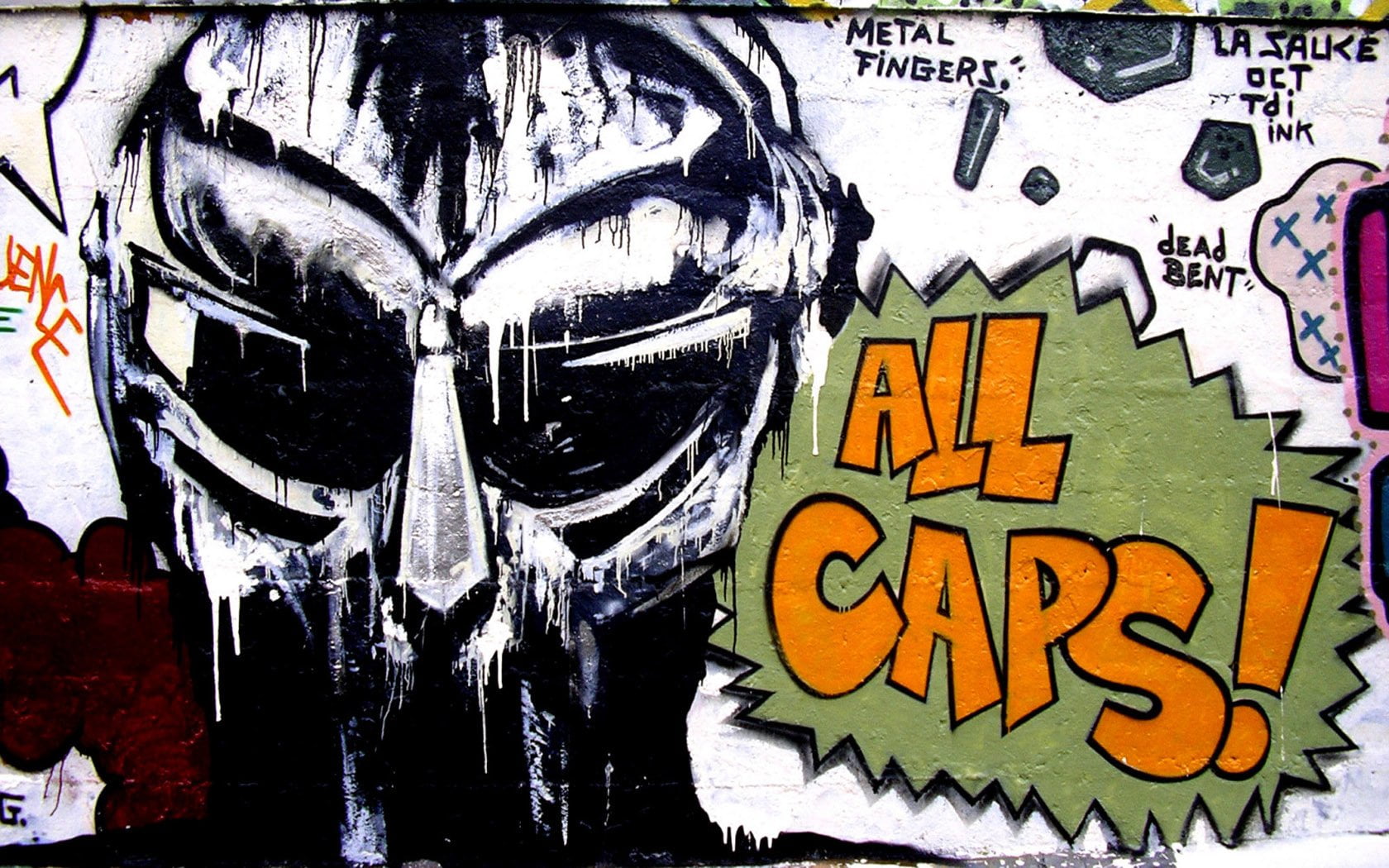 Madvillain, architecture, Music, representation, close-up, communication, wall, rudeness, creativity, wall - building feature, text, mural, full frame, HD Wallpaper