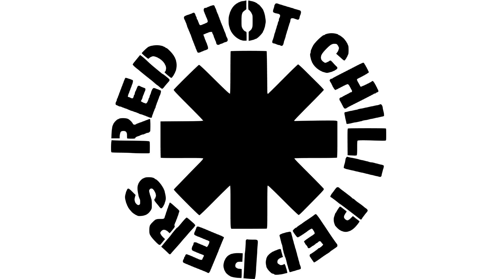 Band (Music), indoors, warning sign, Red Hot Chili Peppers, communication, black color, sign, close-up, white color, white background, design, symbol, illuminated, HD Wallpaper