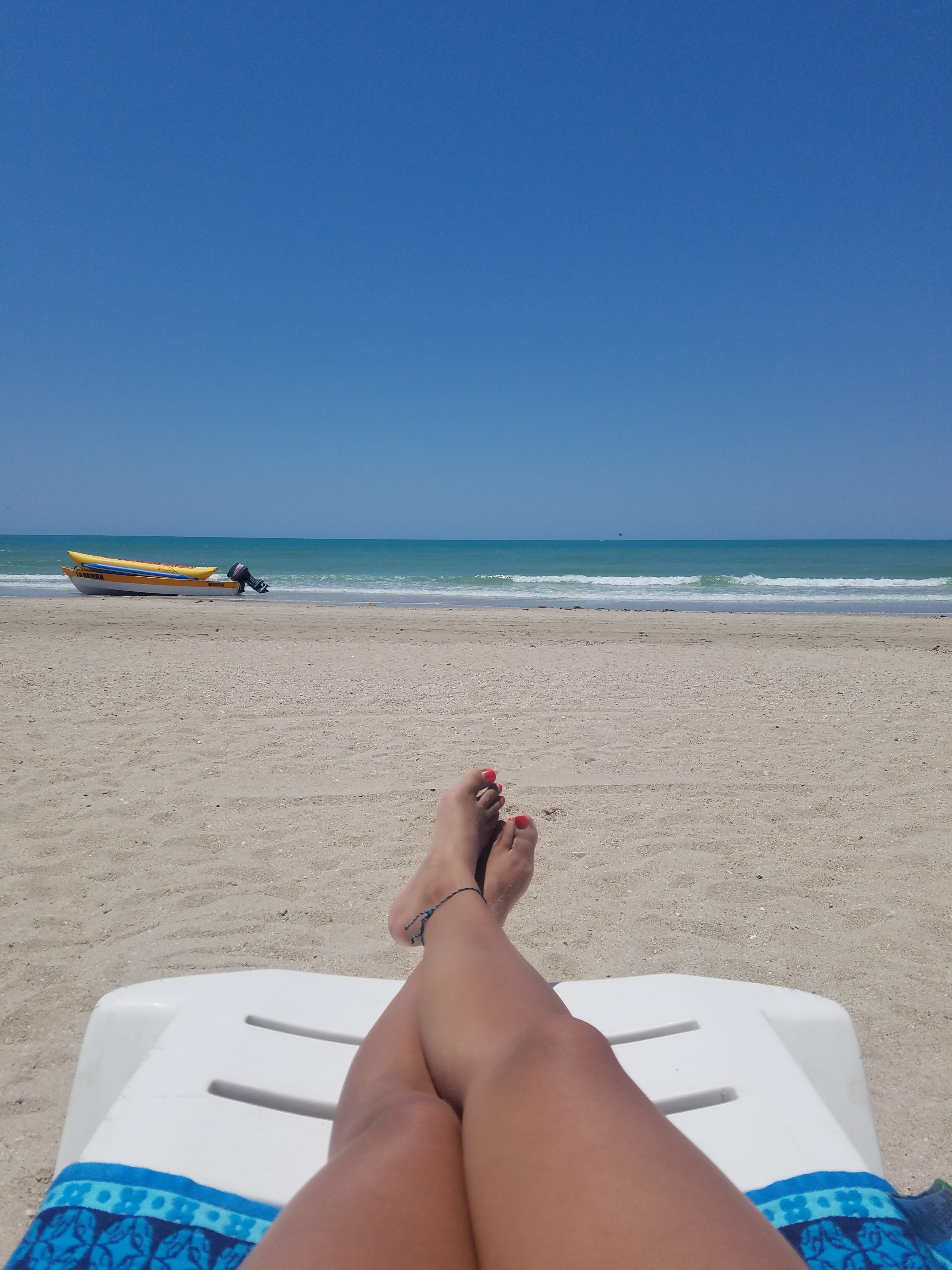 body part, resort, sea, boat, leisure, women, relaxation, 4K, summer, beach, daytime, female, coast, waves, people, human body part, person, young, sand, Phone HD Wallpaper