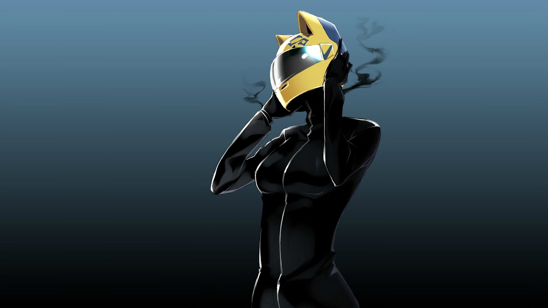 1080P, Durarara!!, Anime, Celty Sturluson, HD Wallpaper