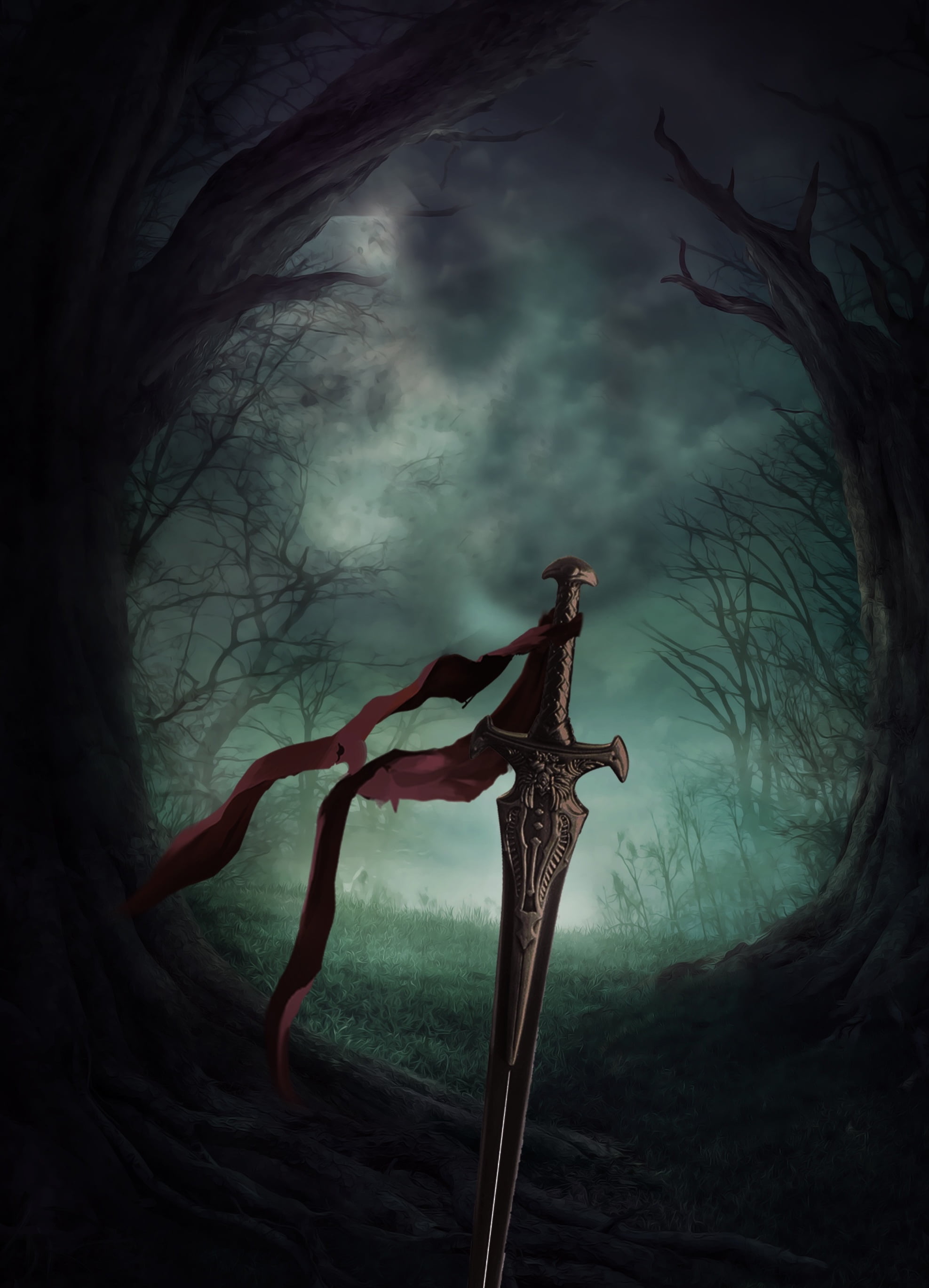 catholicism, dead, tranquility, plant, ghost, spirituality, mystery, gothic Style, jesus Christ, 2K, horror, death, dark, resurrection, land, branch, dead Person, Phone HD Wallpaper