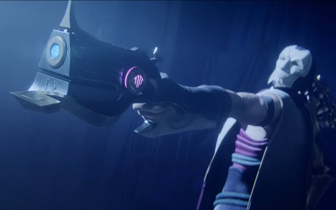League of Legends, PC gaming, gun, Jhin, mask, 720P, HD Wallpaper