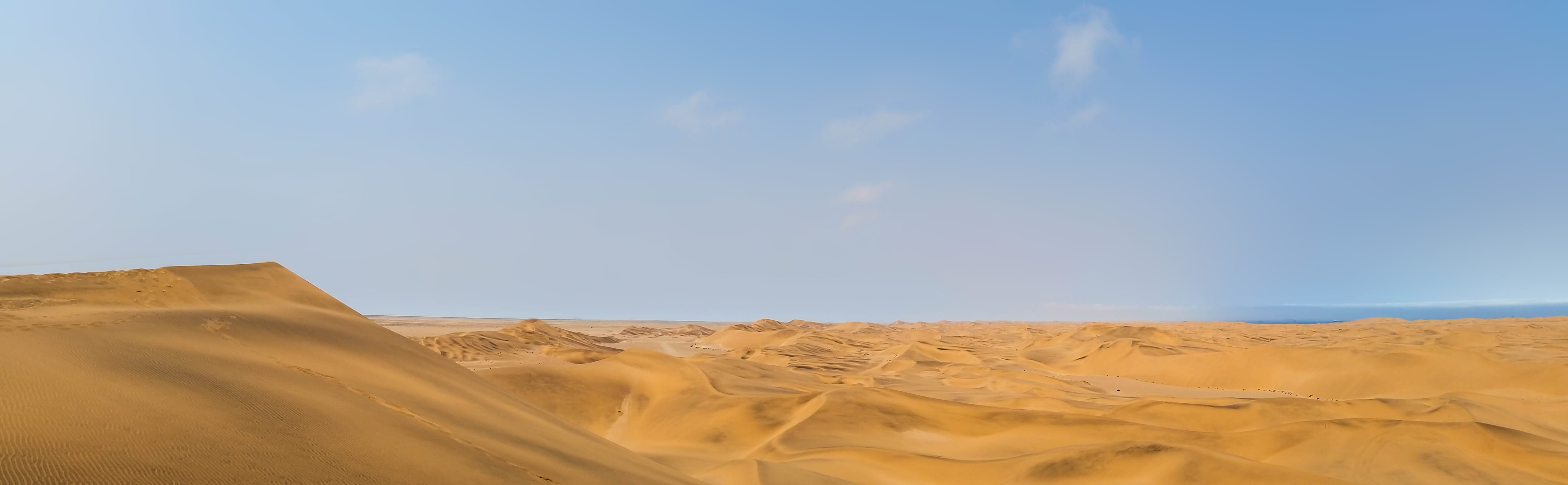 day, barren, namib desert, environment, no people, horizon over land, landscape, sand, land, beauty in nature, climate, non-urban scene, scenics - nature, HD Wallpaper
