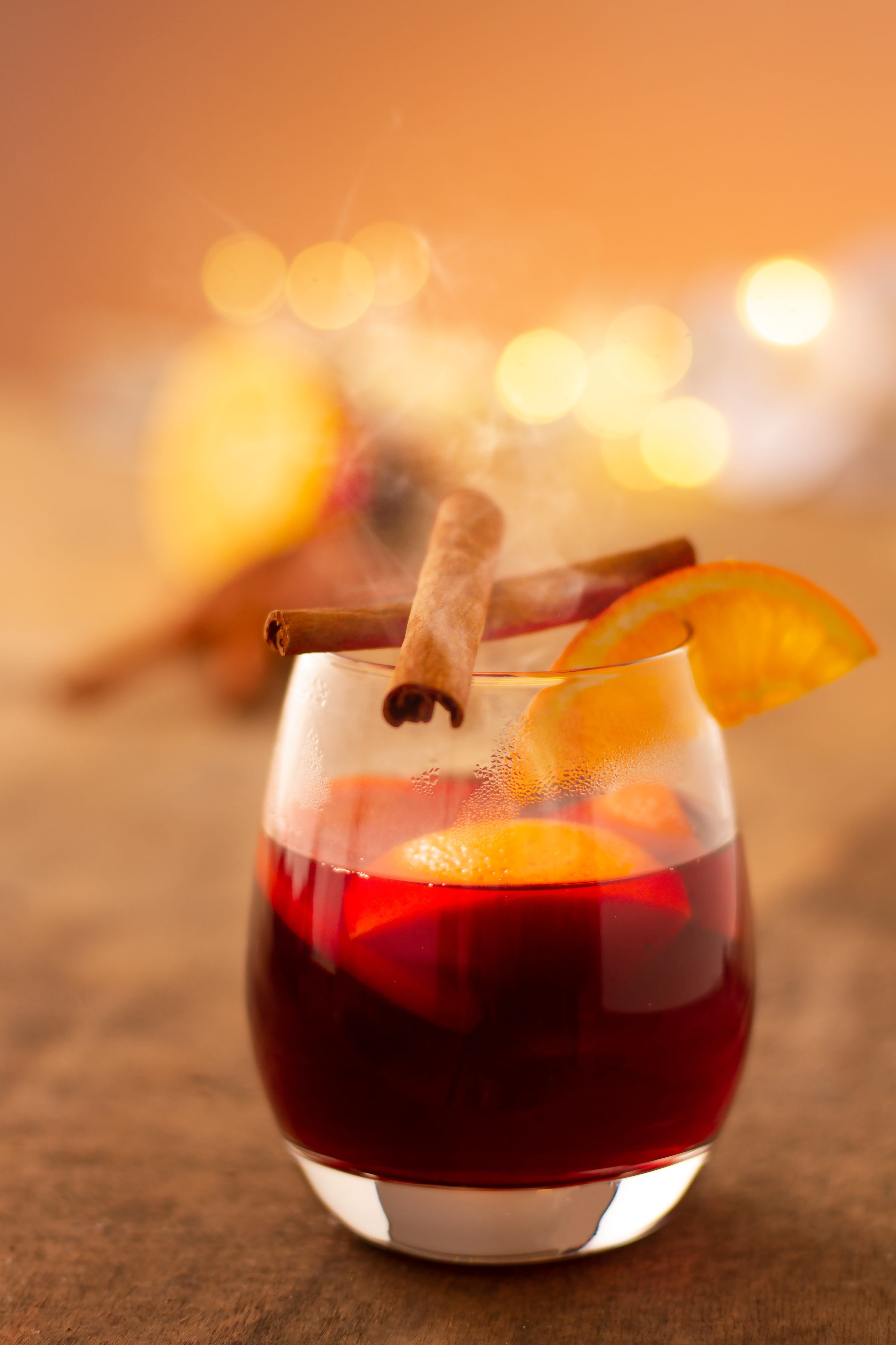 refreshment, rum, alcoholic, orange color, freshness, close-up, hard liquor, christmas, christmas time, food, 4K, fruit, red, orange - fruit, focus on foreground, Phone HD Wallpaper
