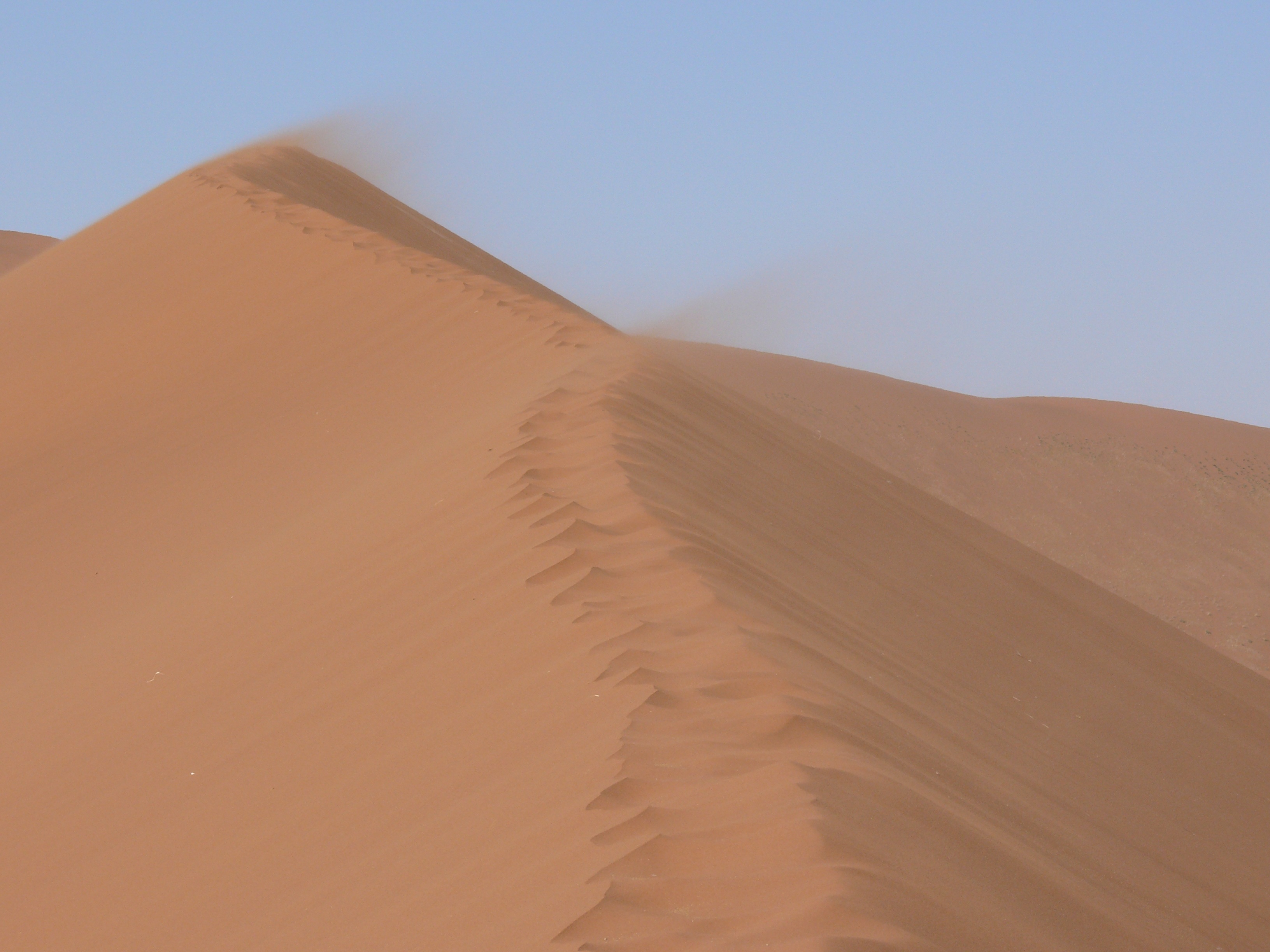 sandstorm, tranquil scene, no people, dry, landscape, remote, land, brown, climate, nature, scenics - nature, sky, non-urban scene, day, desert, atmospheric, HD Wallpaper