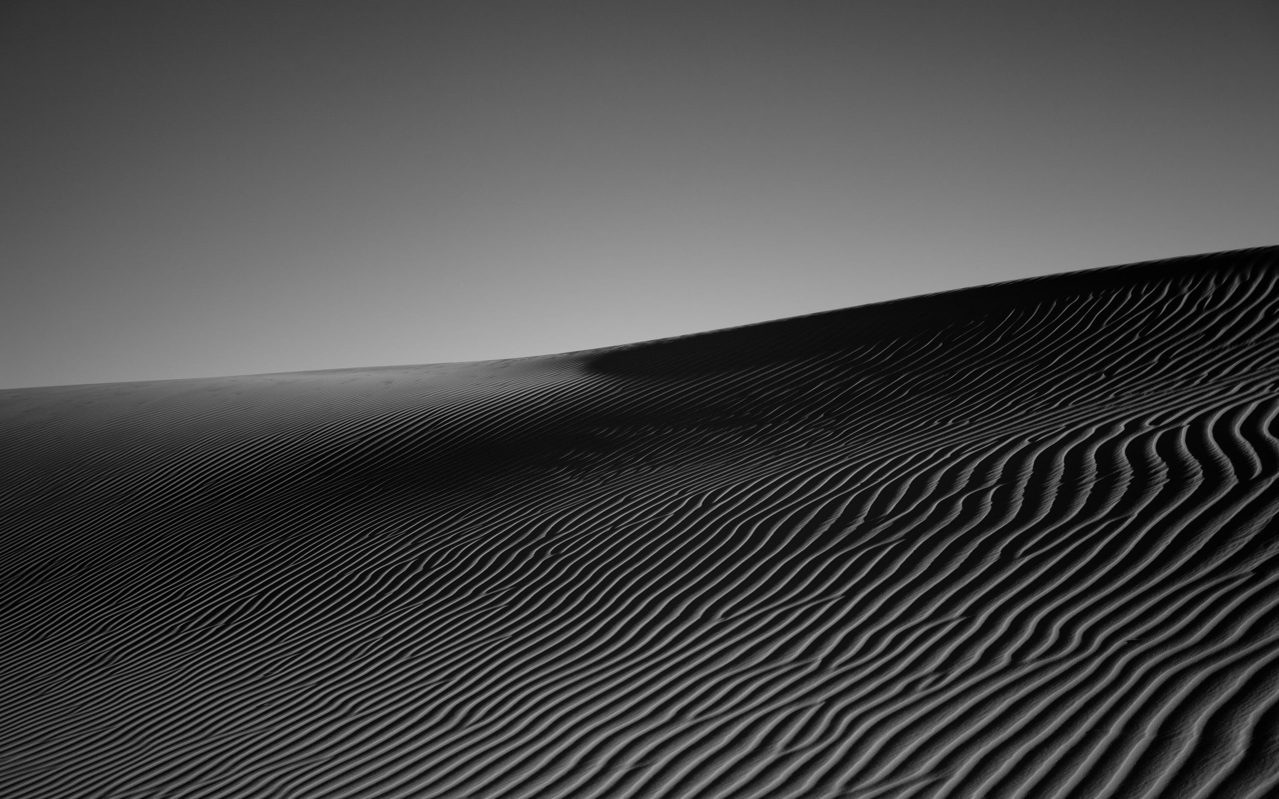 2K, nature, photography, lines, desert, sand, HD Wallpaper