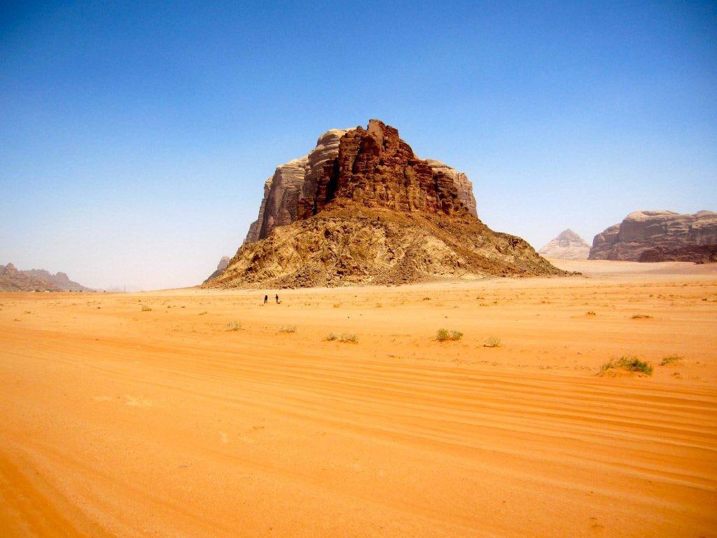 Sand, wadi rum, 480P, jordan, art, deserts, desert, wadi, rum, nature, hd, HD Wallpaper