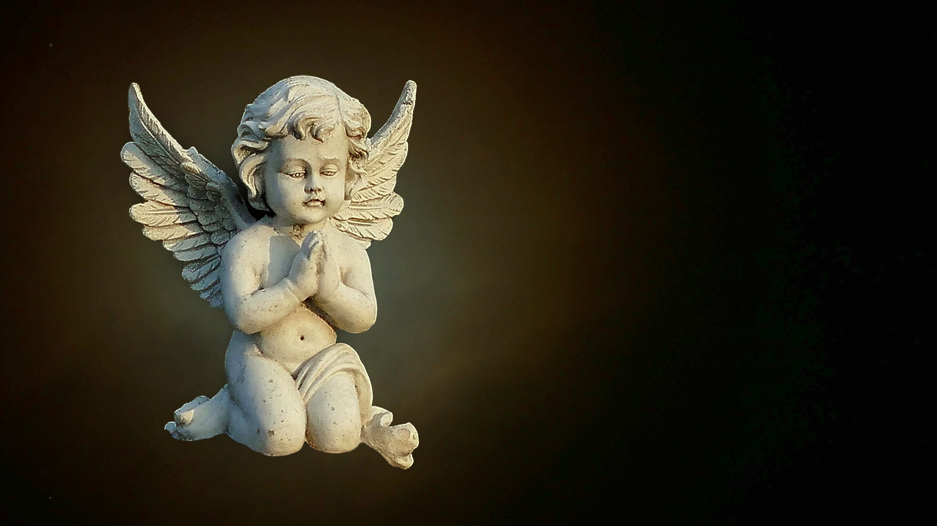 mourning, farewell, stone figure, art, indoors, close-up, map, eternity, angel, belief, no people, spirituality, single object, studio shot, statue, representation, HD Wallpaper