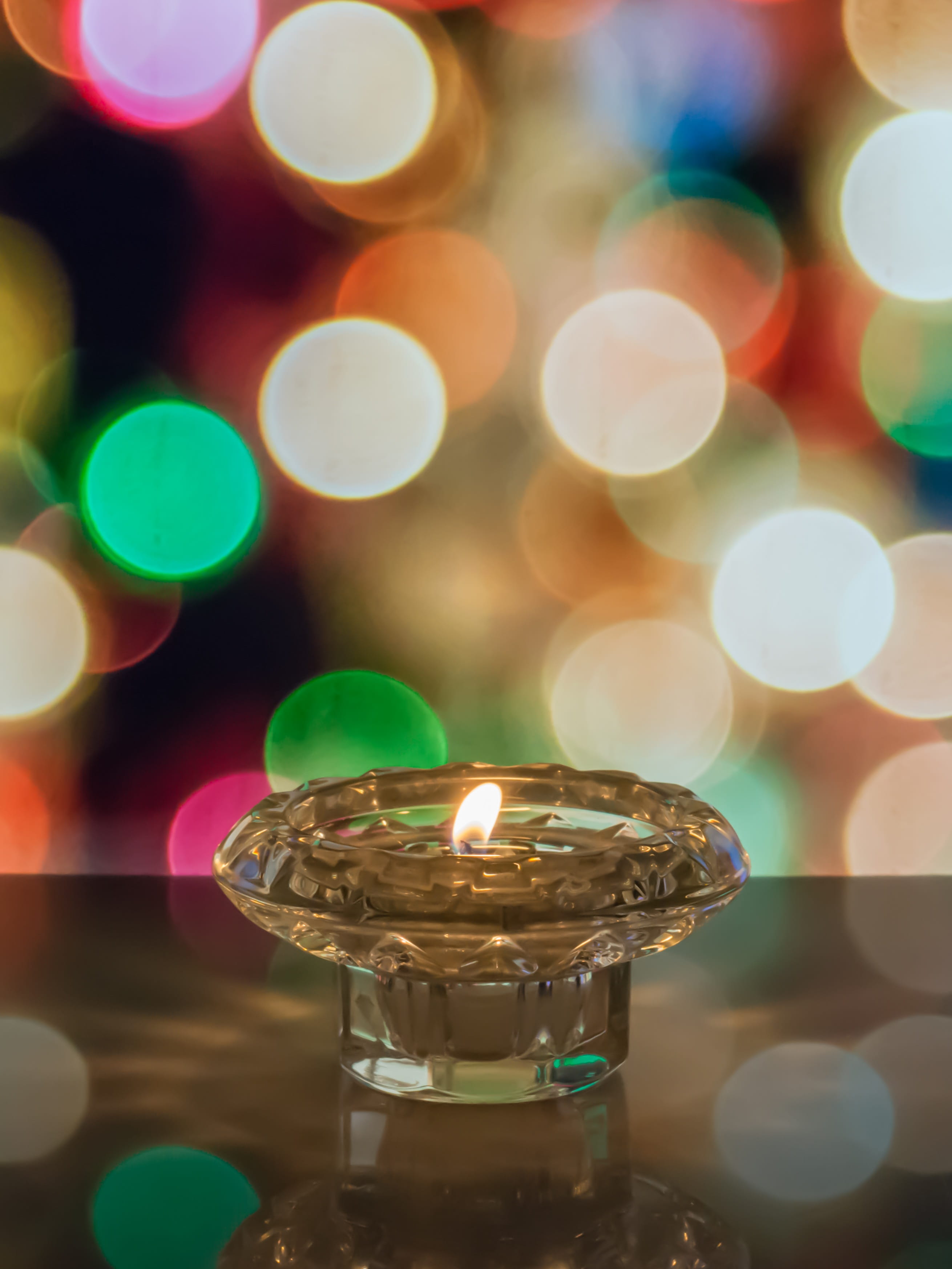 glass - material, Decoration, Candle, religion, fire, focus on foreground, no People, shape, celebration, indoors, lens flare, white, 2K, holiday, relaxation, Phone HD Wallpaper