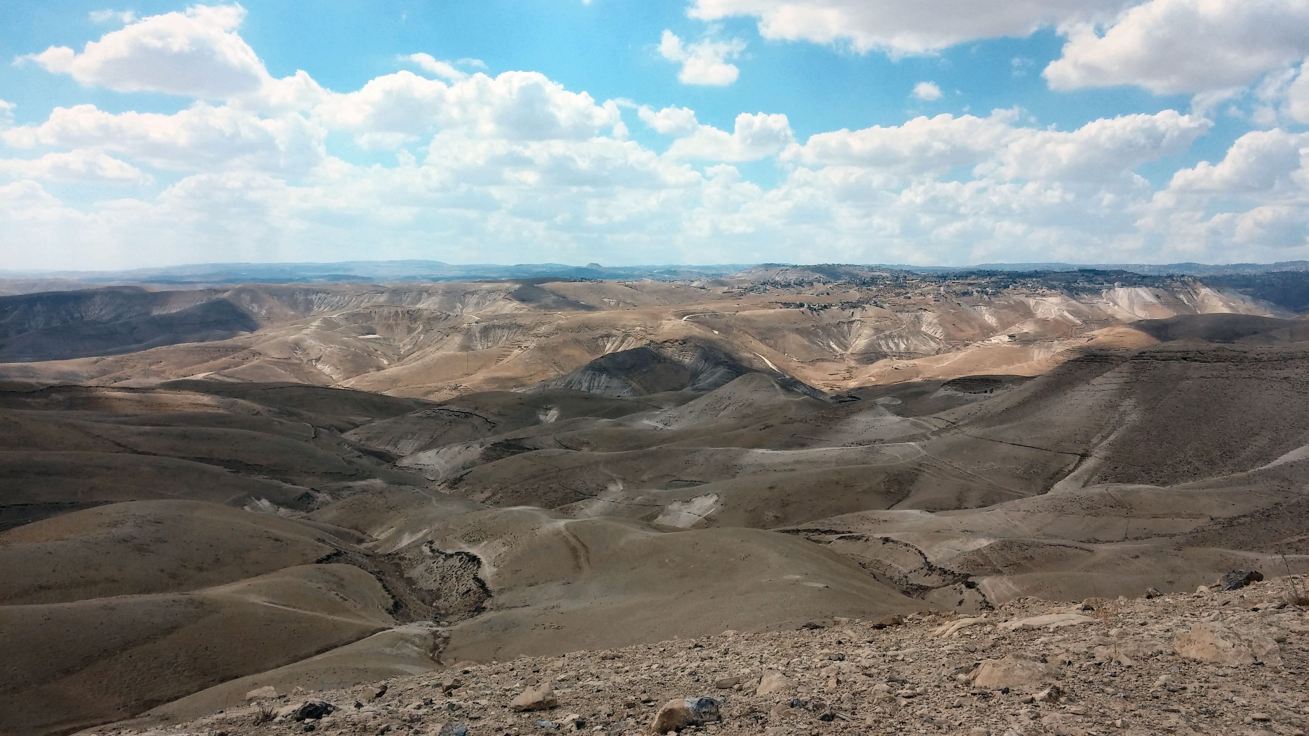 tranquil scene, mountain range, arid Climate, Judaean Desert, physical geography, climate, terrain, cloud, beauty in nature, cloud - sky, rock formation, HD Wallpaper